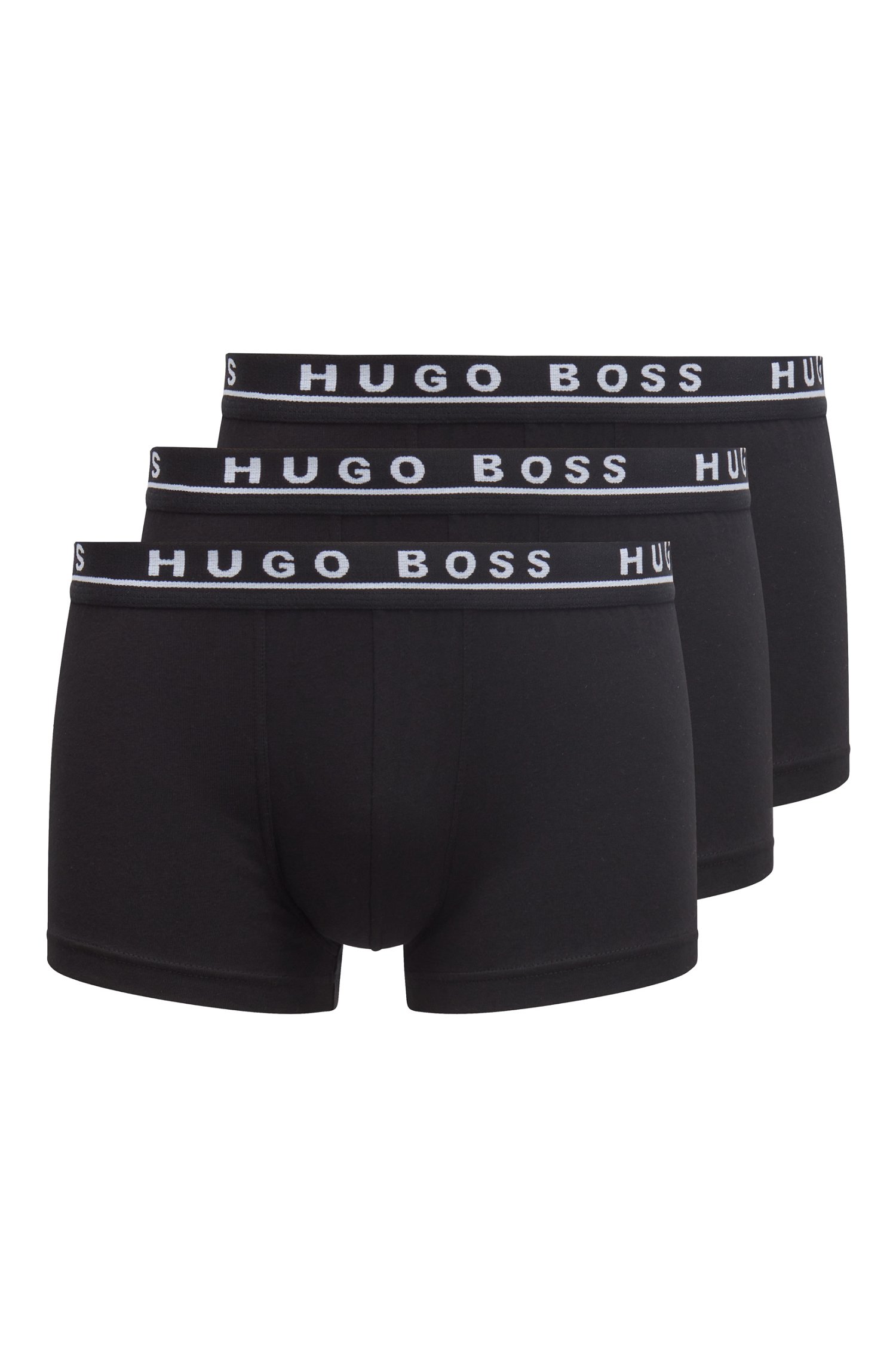 BOSS 3-Pack Cotton Stretch Trunks BOSS 3-Pack Cotton Stretch Trunks