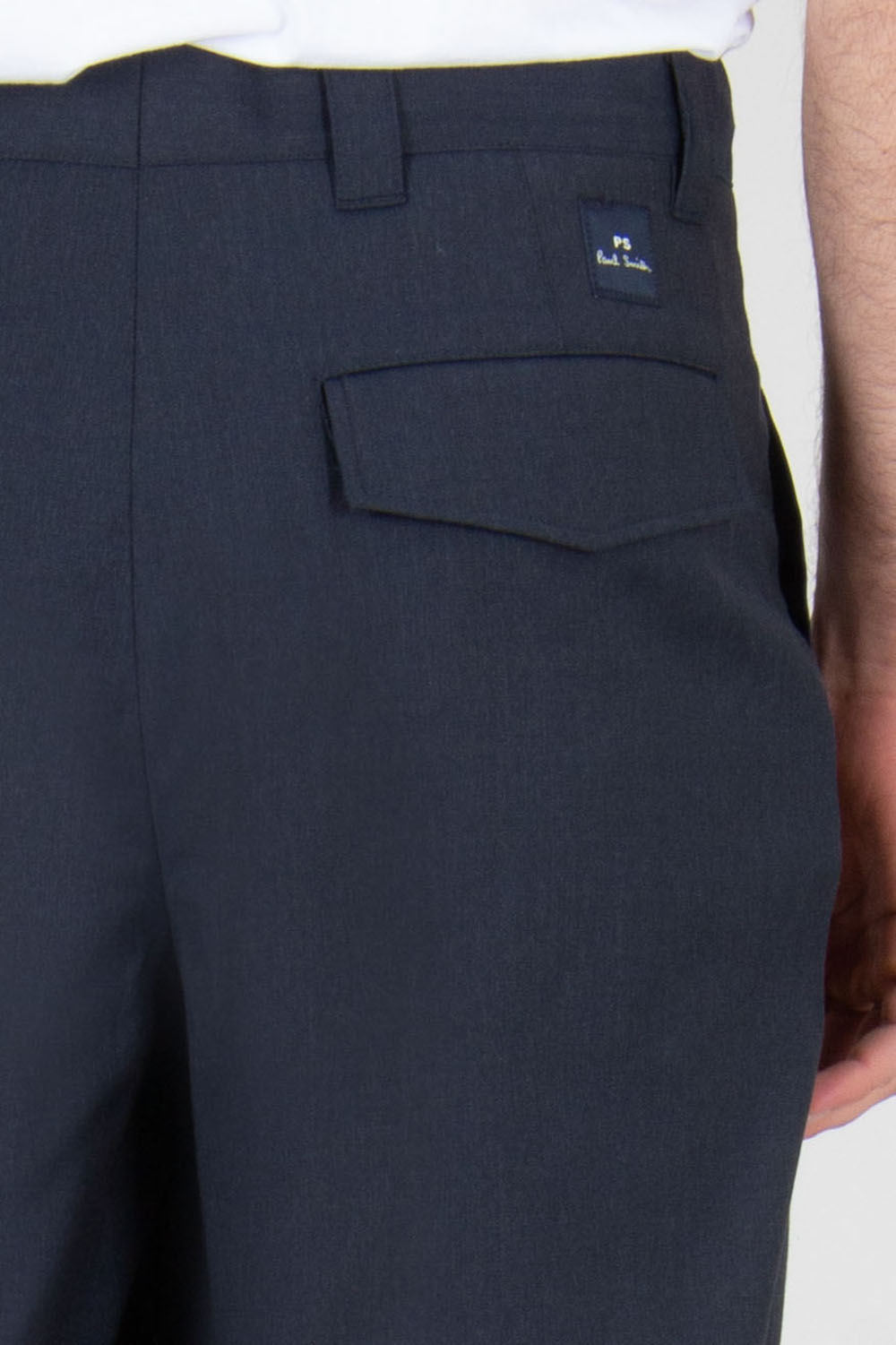 PAUL SMITH Relaxed Fit Wool-Cotton Blend Workwear Chinos