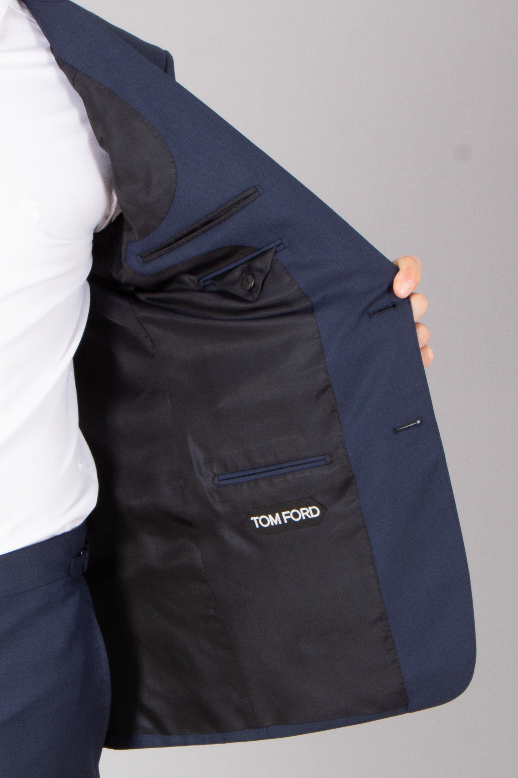 TOM FORD Slim Fit Wool Suit Shelton Bekleidung, Weste, Rettungsweste, Mantel