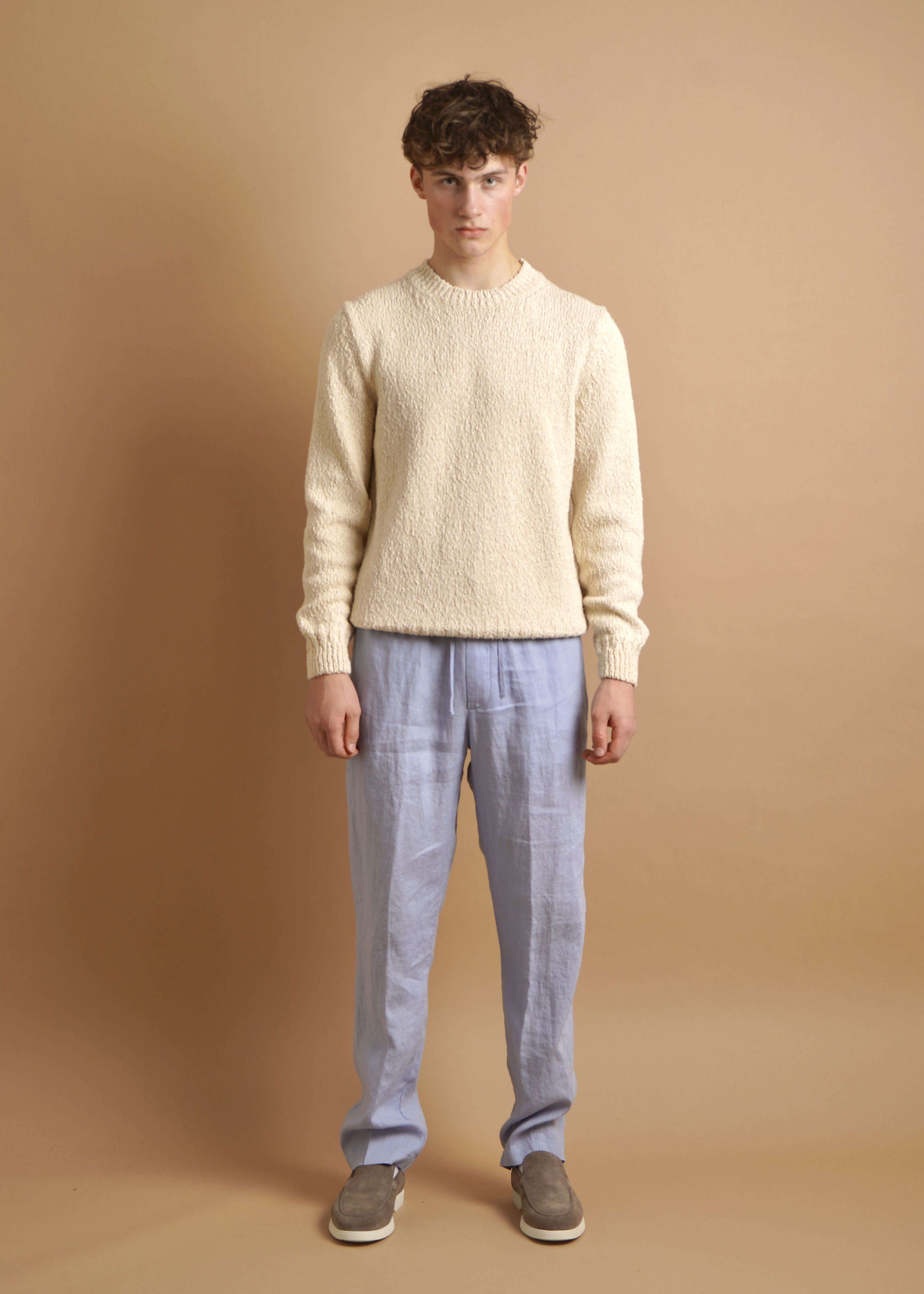 CANALI Malfilé Cotton Knit Sweater CANALI Malfilé Cotton Knit Sweater