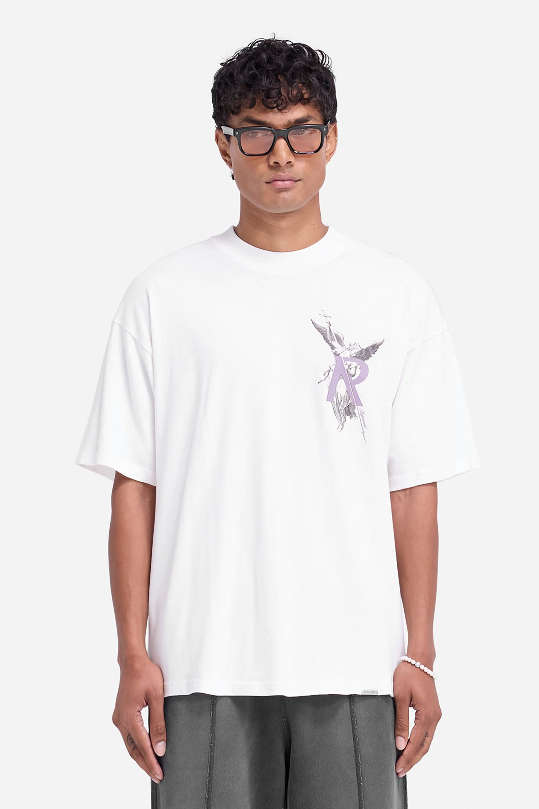 REPRESENT Archangel Print Cotton Jersey T-Shirt REPRESENT Archangel Print Cotton Jersey T-Shirt
