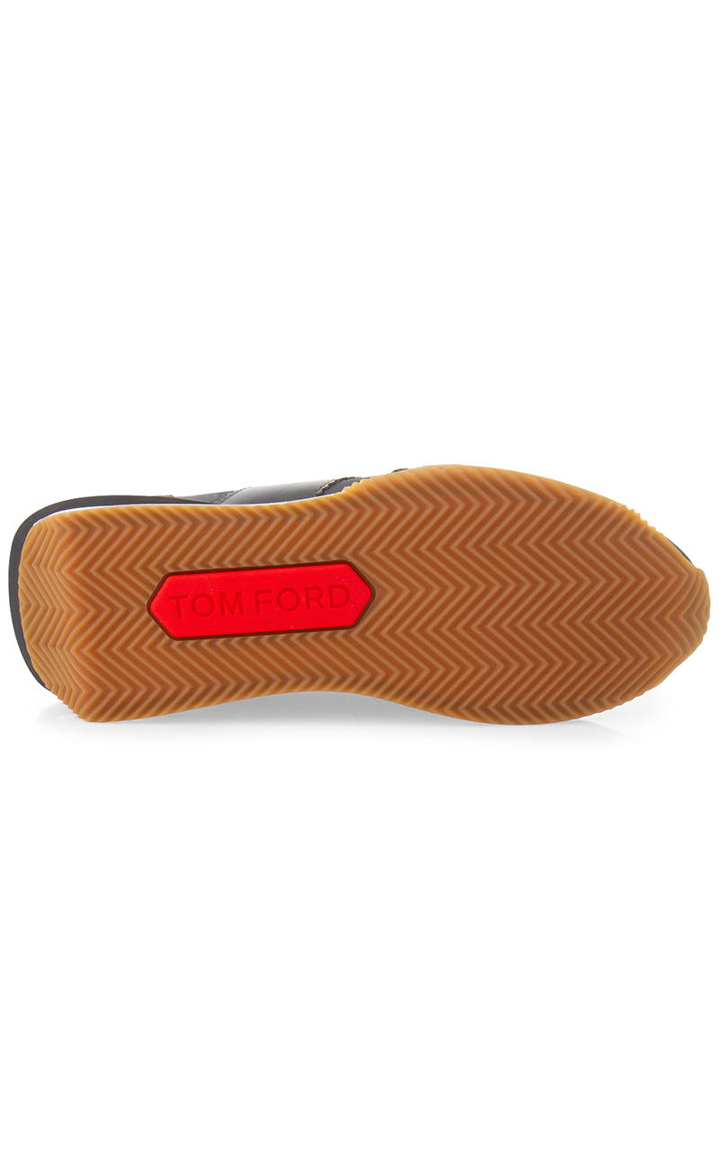 TOM FORD Paneled Nylon & Suede Sneakers James TOM FORD Paneled Nylon & Suede Sneakers James
