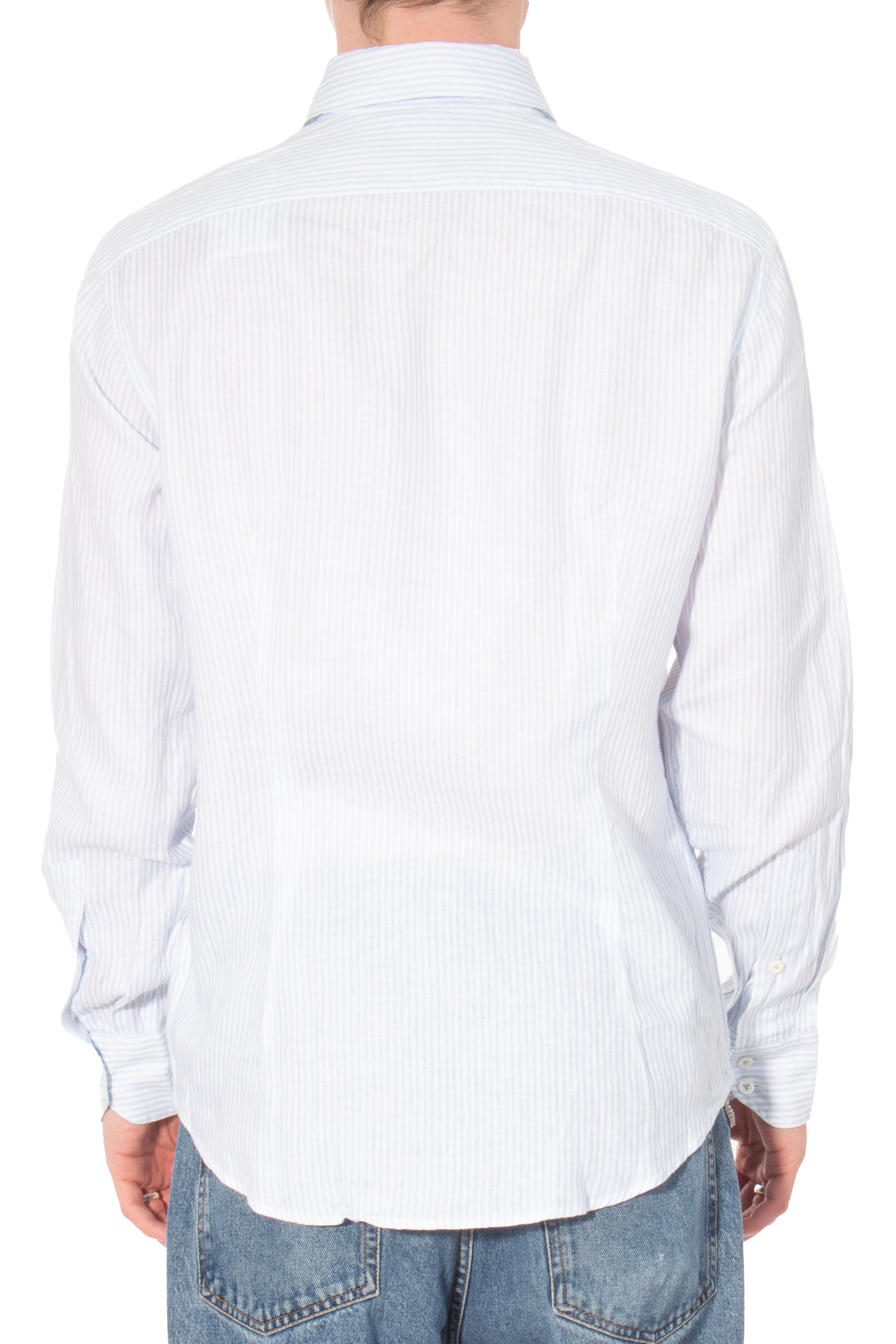 VAN LAACK Striped Linen Shirt