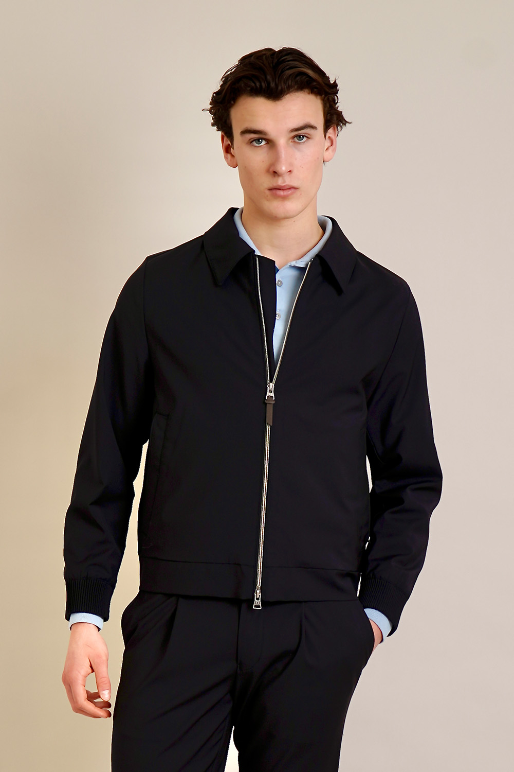 DRESSLER Regular Fit D-Tech Virgin Wool Stretch Jacket Andre