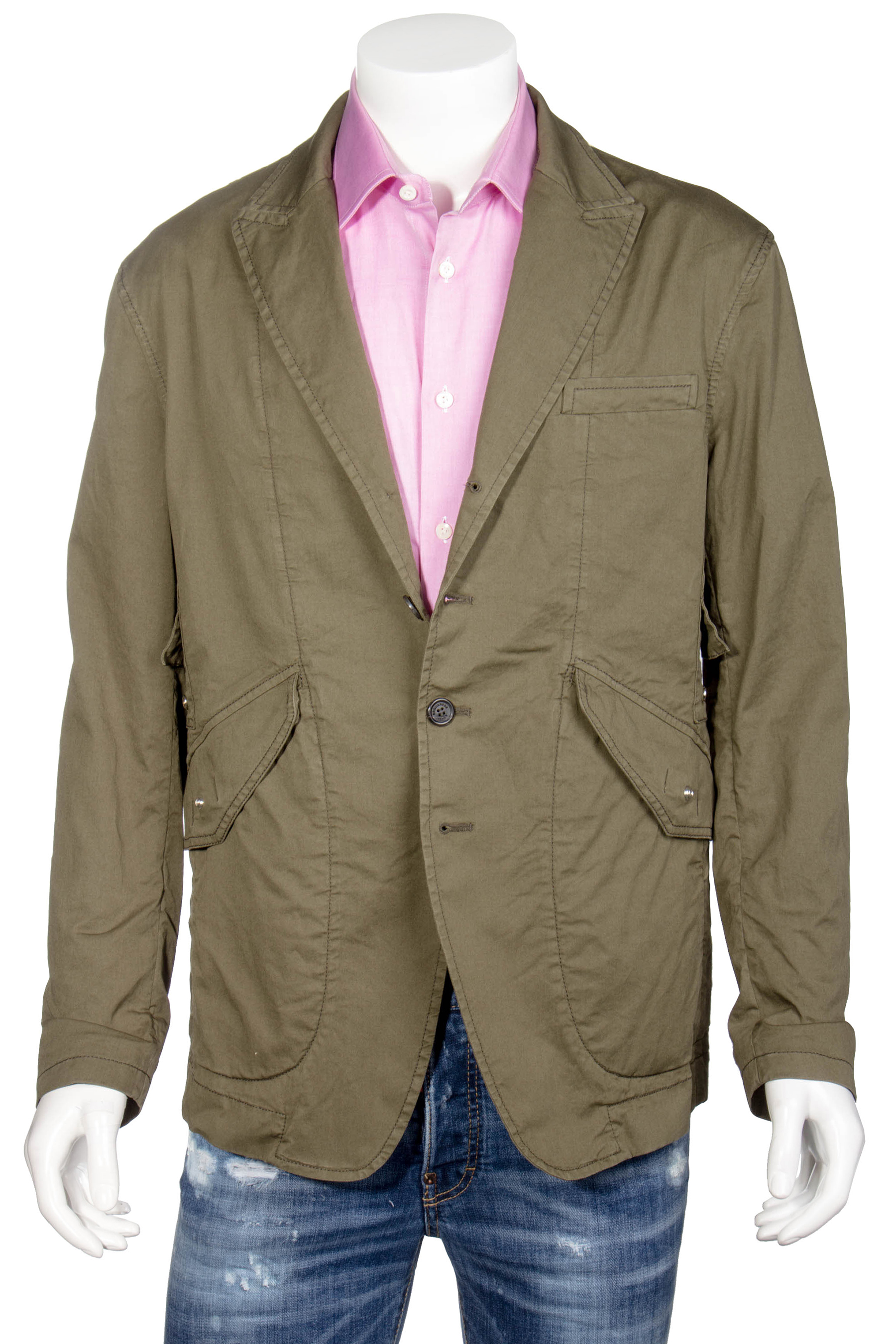 DSQUARED2 Cotton Stretch Jacket DSQUARED2 Cotton Stretch Jacket