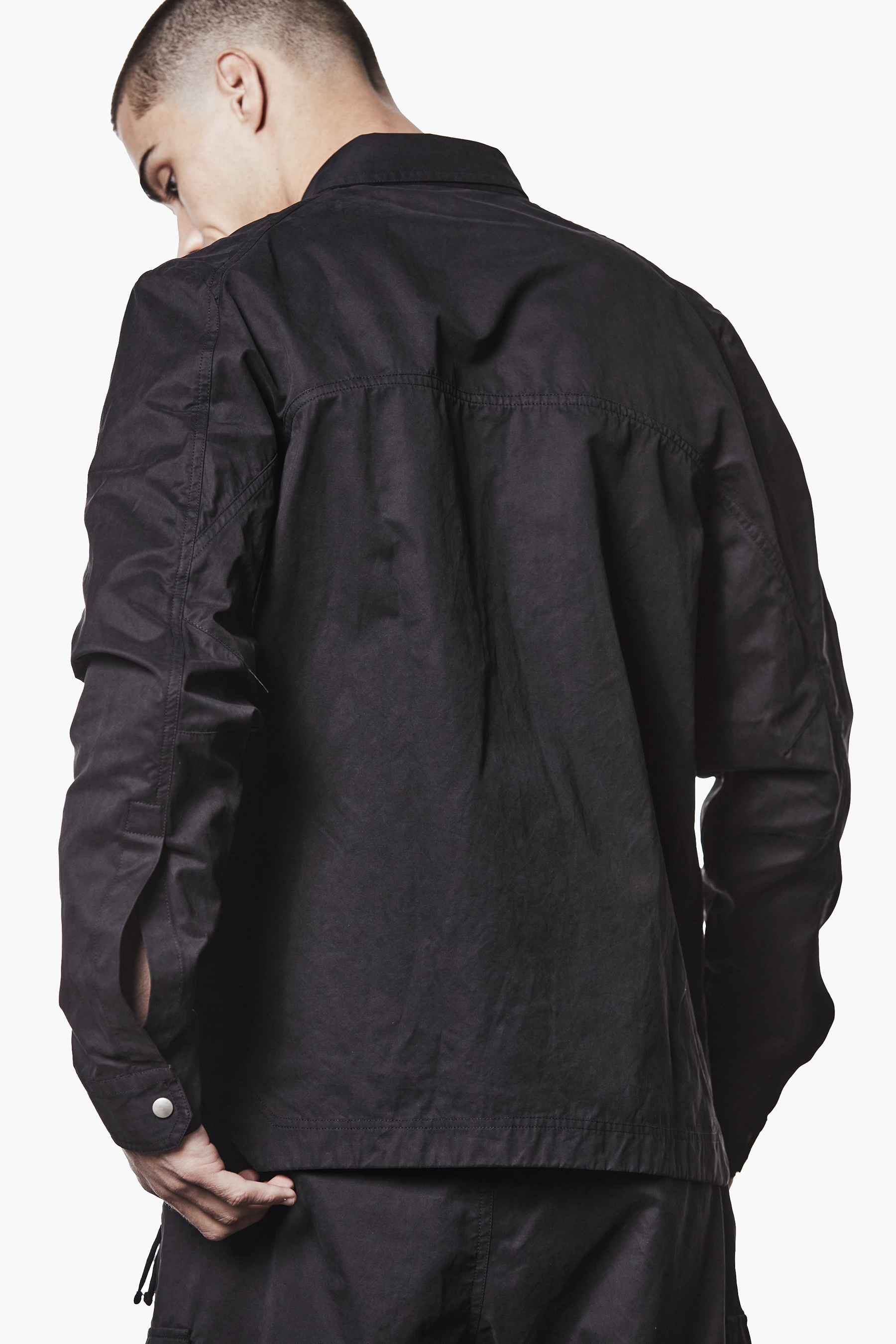 THOM KROM Regular Fit Peached Cotton Blend Overshirt Bekleidung, Mantel, Jacke, Langarm, Blazer