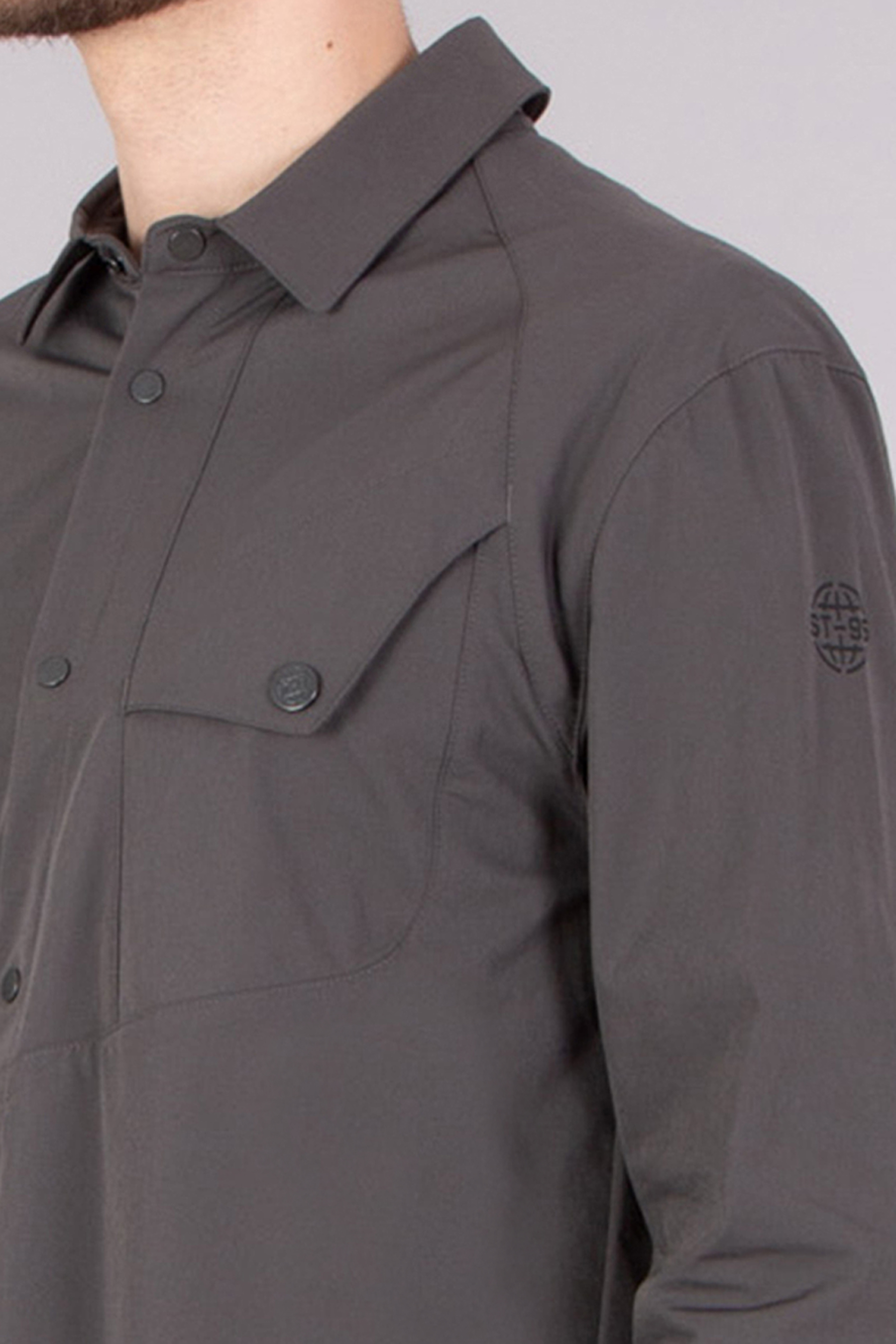 ST-95 Relaxed Fit Recycled Stretch Nylon Frattina Shirt ST-95 Relaxed Fit Recycled Stretch Nylon Frattina Shirt