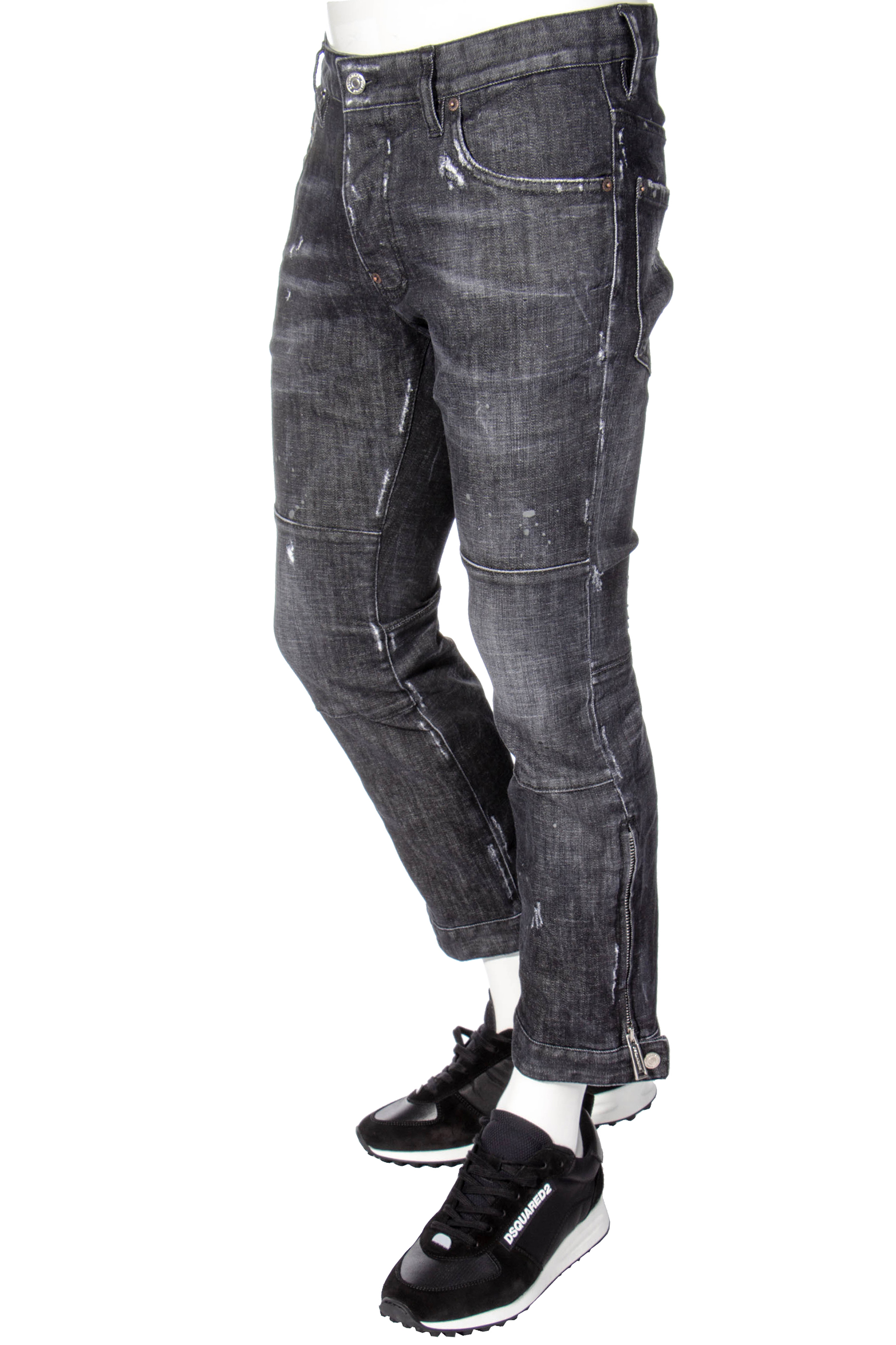 DSQUARED2 Biker SKI Jeans Distressed DSQUARED2 Biker SKI Jeans Distressed
