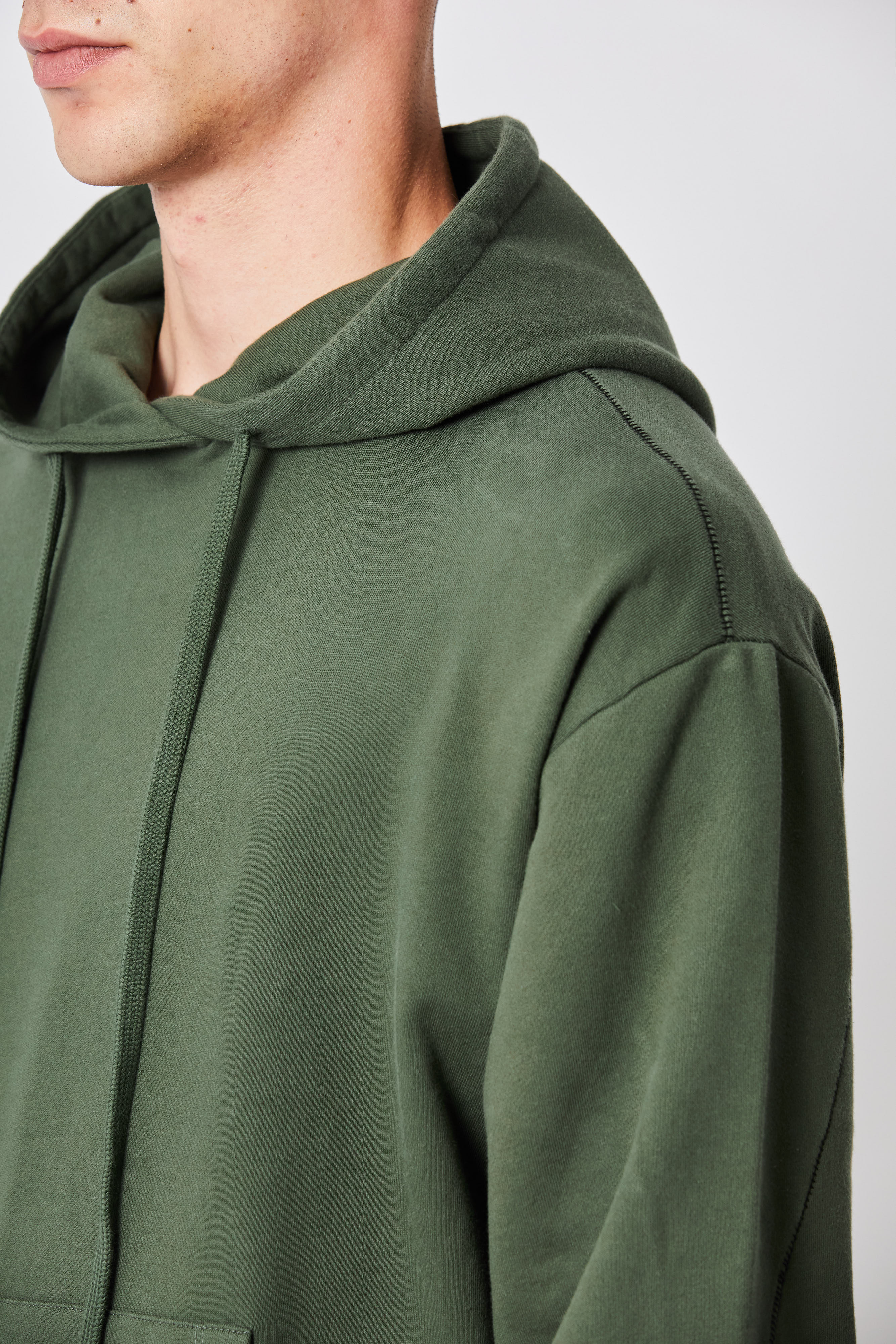 THOM KROM Oversized Cotton Hoodie