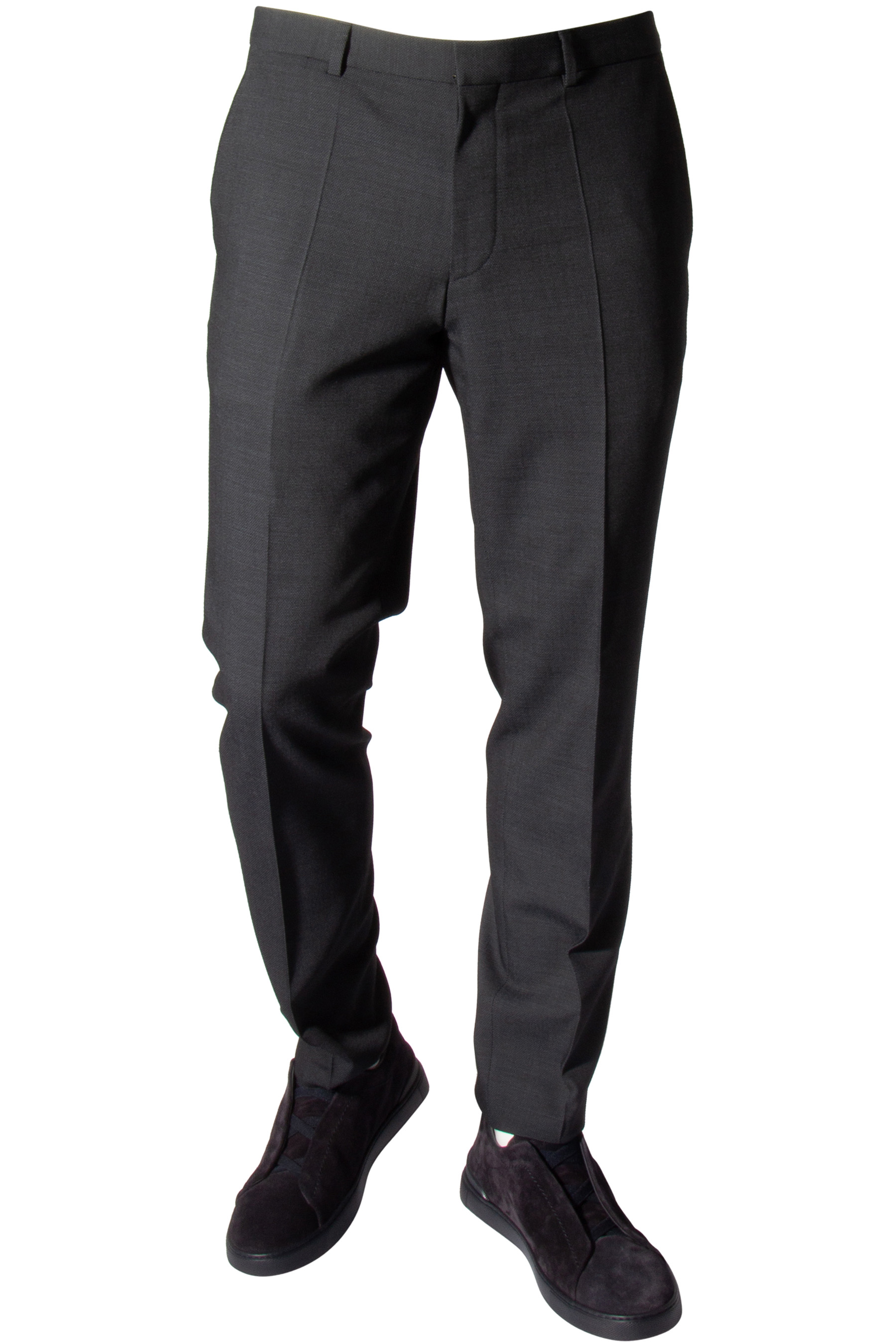 HUGO Extra Slim Fit Virgin Wool Blend Pants Hesten