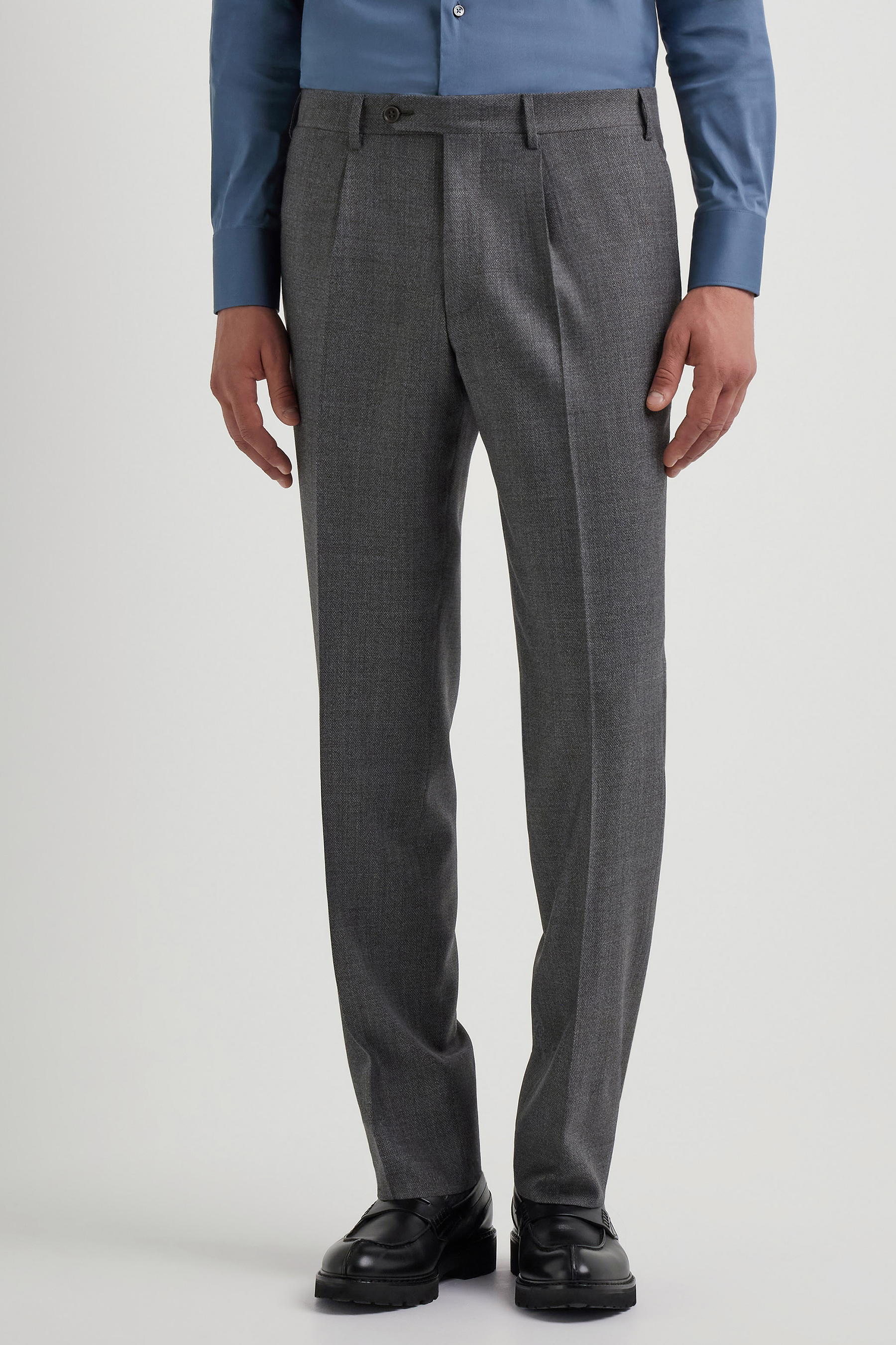 CANALI Relaxed Fit Micro Patterned Wool Suit Monza Bekleidung, Hosen, Jeans, Formelle Kleidung, Anzug