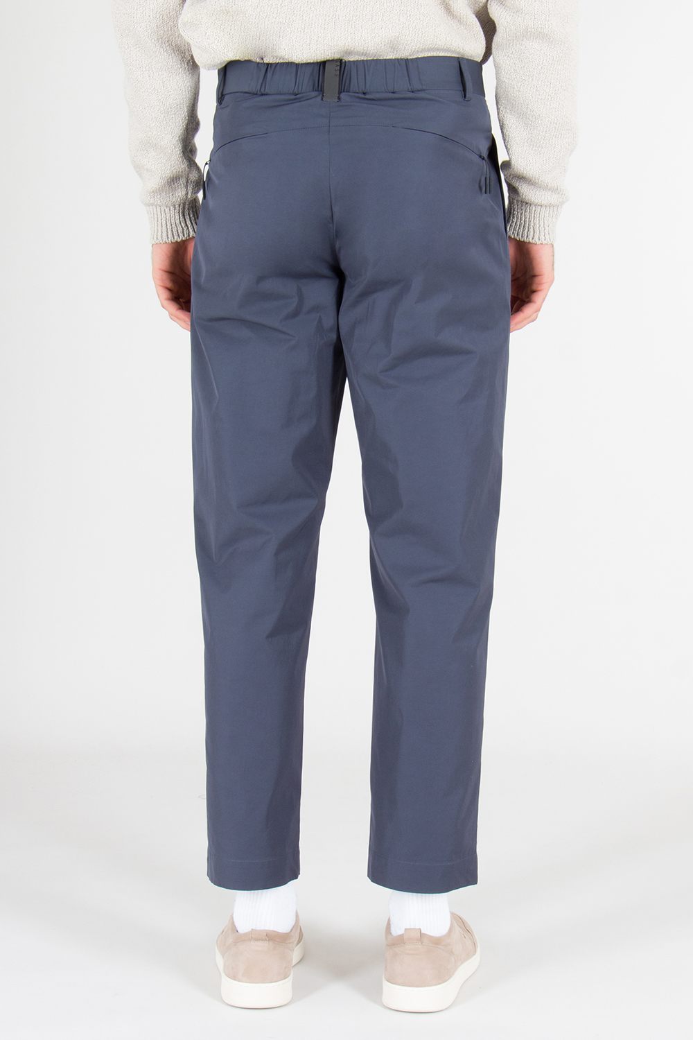 SEASE Regular Fit Cotton Blend Tech Suit Pants