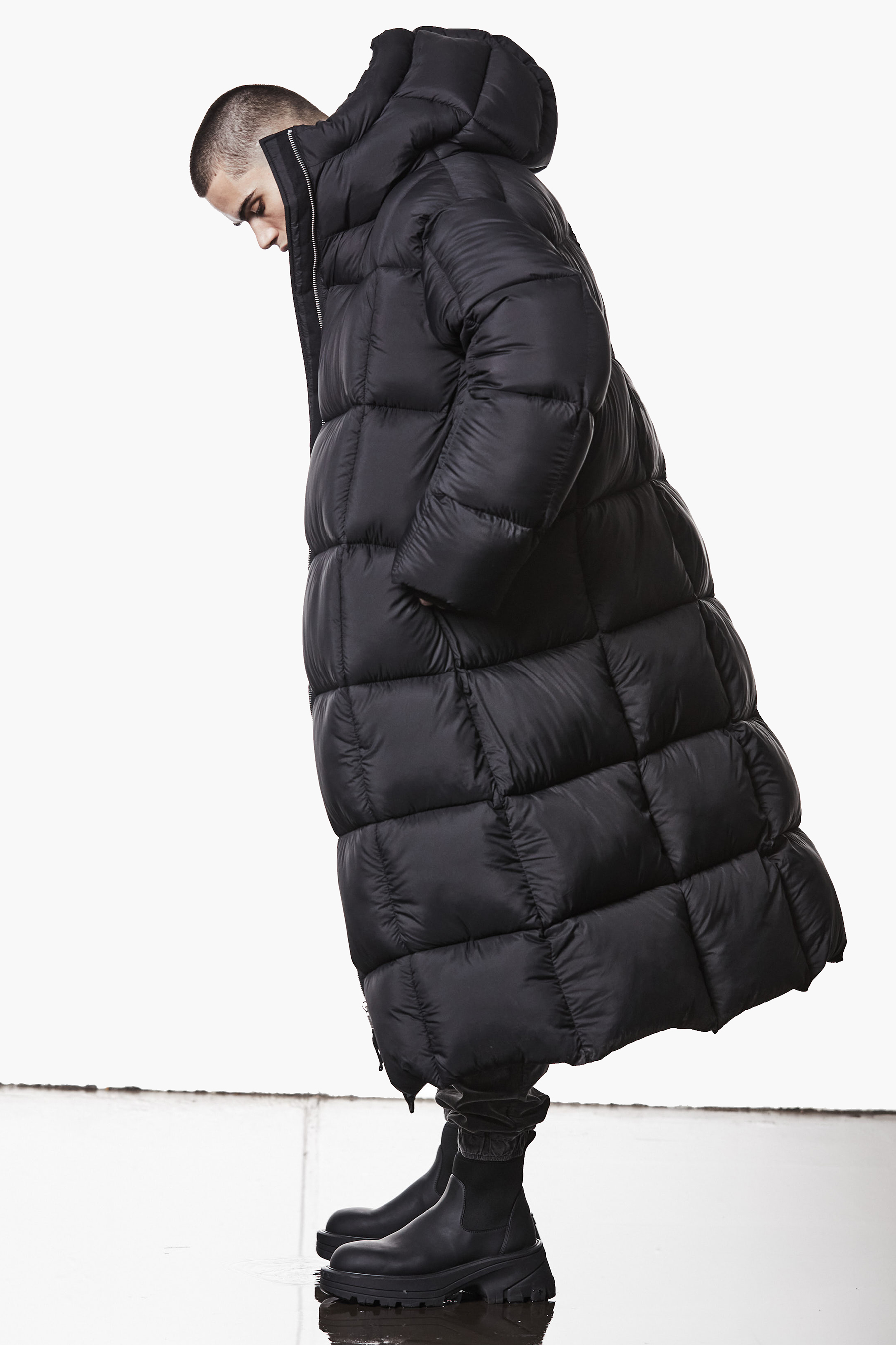 Mantel, Jacke, Erwachsener, Person, Frau
