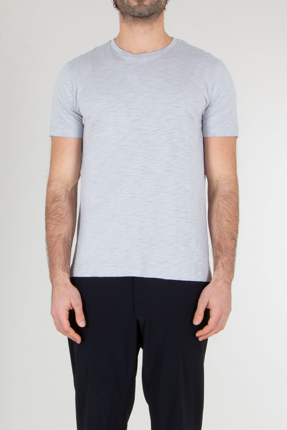 STEFAN BRANDT Regular Fit Urpima Ultra Sea Island Cotton Slub Yarn T-Shirt Enno