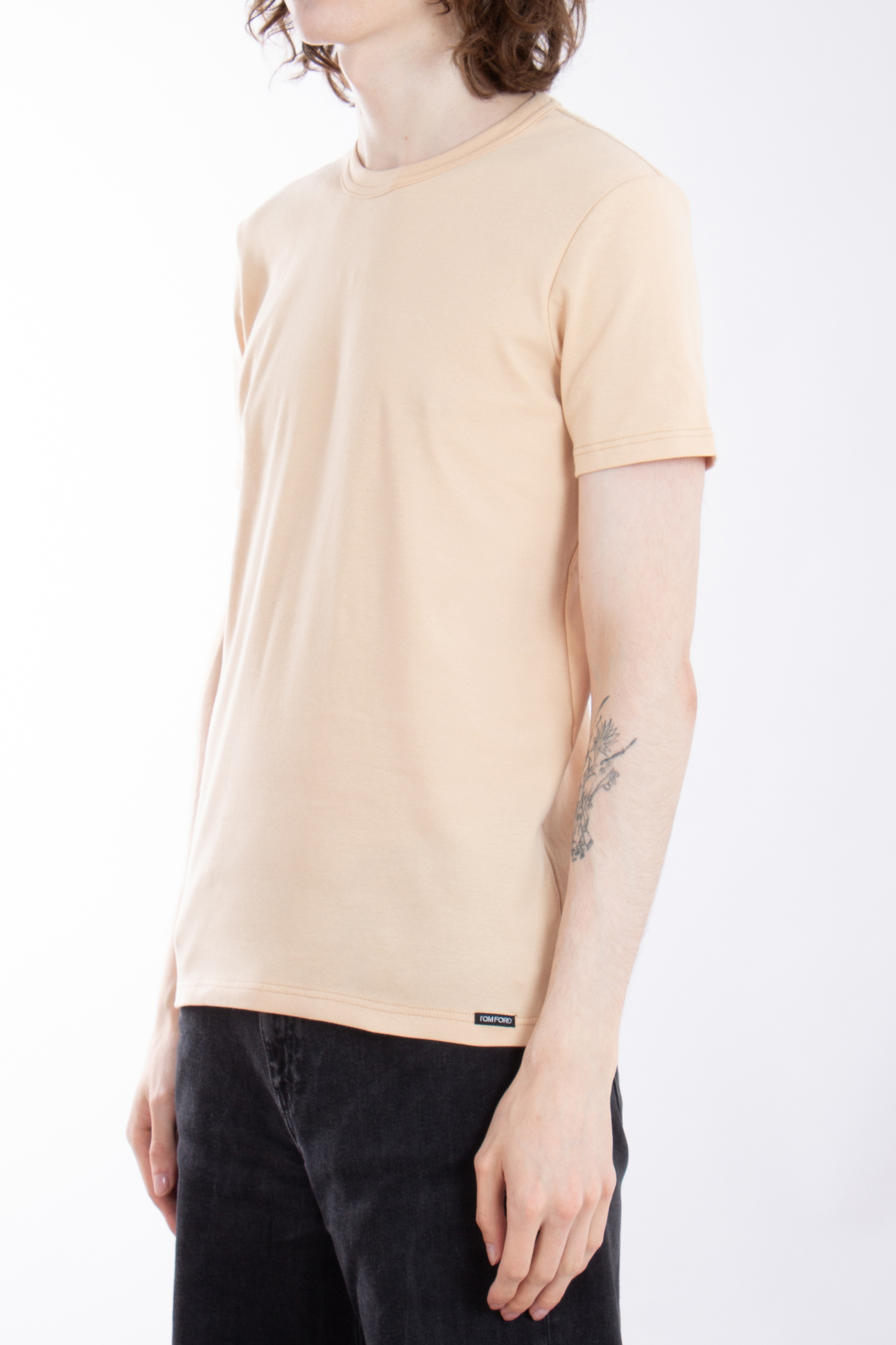 TOM FORD Cotton Crew Neck T-Shirt TOM FORD Cotton Crew Neck T-Shirt