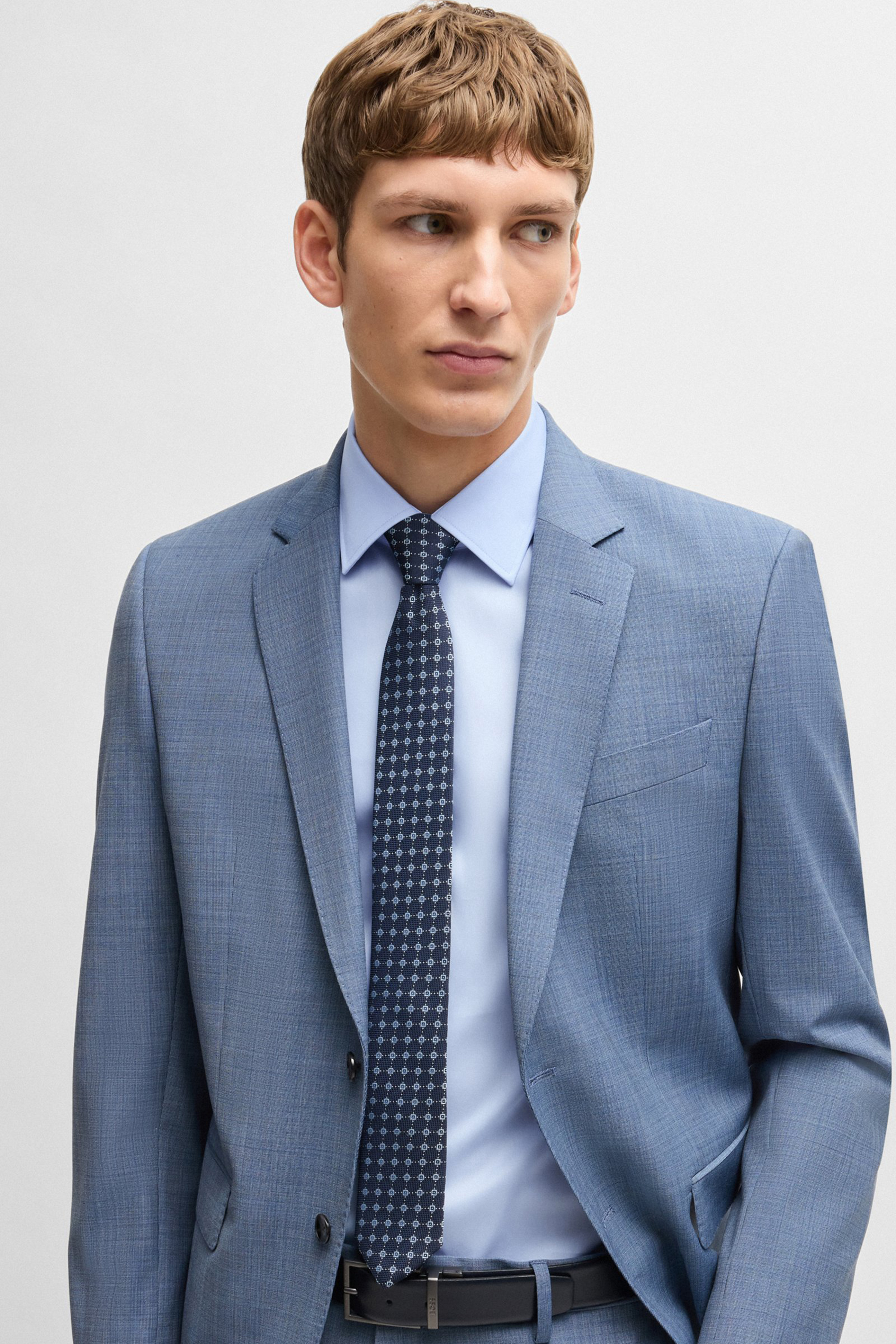 BOSS Slim Fit Cotton Poplin Business Shirt Hank BOSS Slim Fit Cotton Poplin Business Shirt Hank