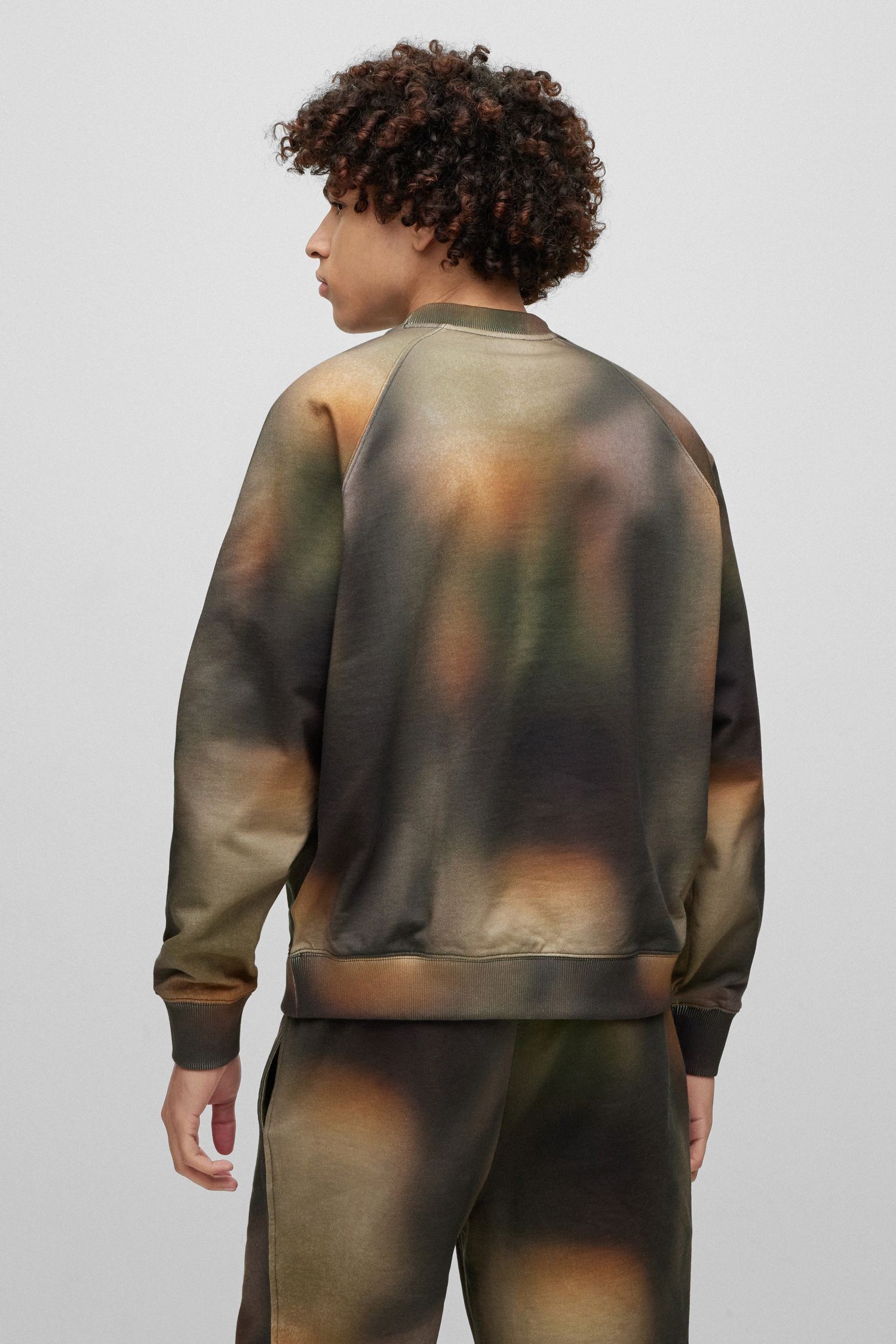 HUGO Printed Cotton Sweatshirt Dopiapo HUGO Printed Cotton Sweatshirt Dopiapo