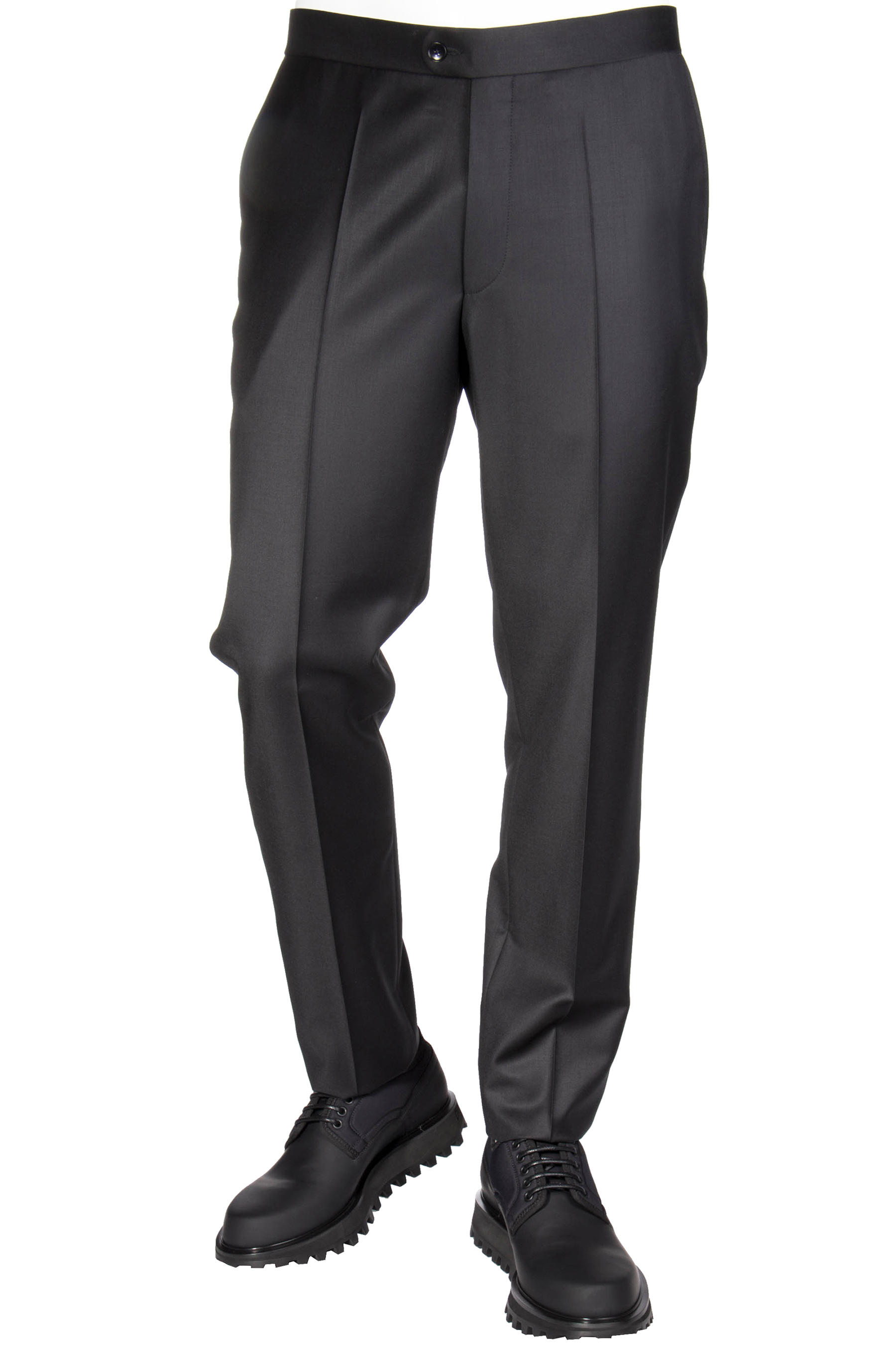 DRESSLER Wool Smoking Pants Jade DRESSLER Wool Smoking Pants Jade