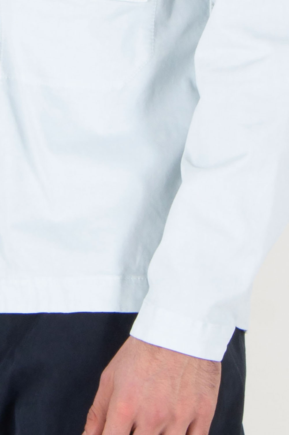 STONE ISLAND Regular Fit Stretch Cotton Overshirt  