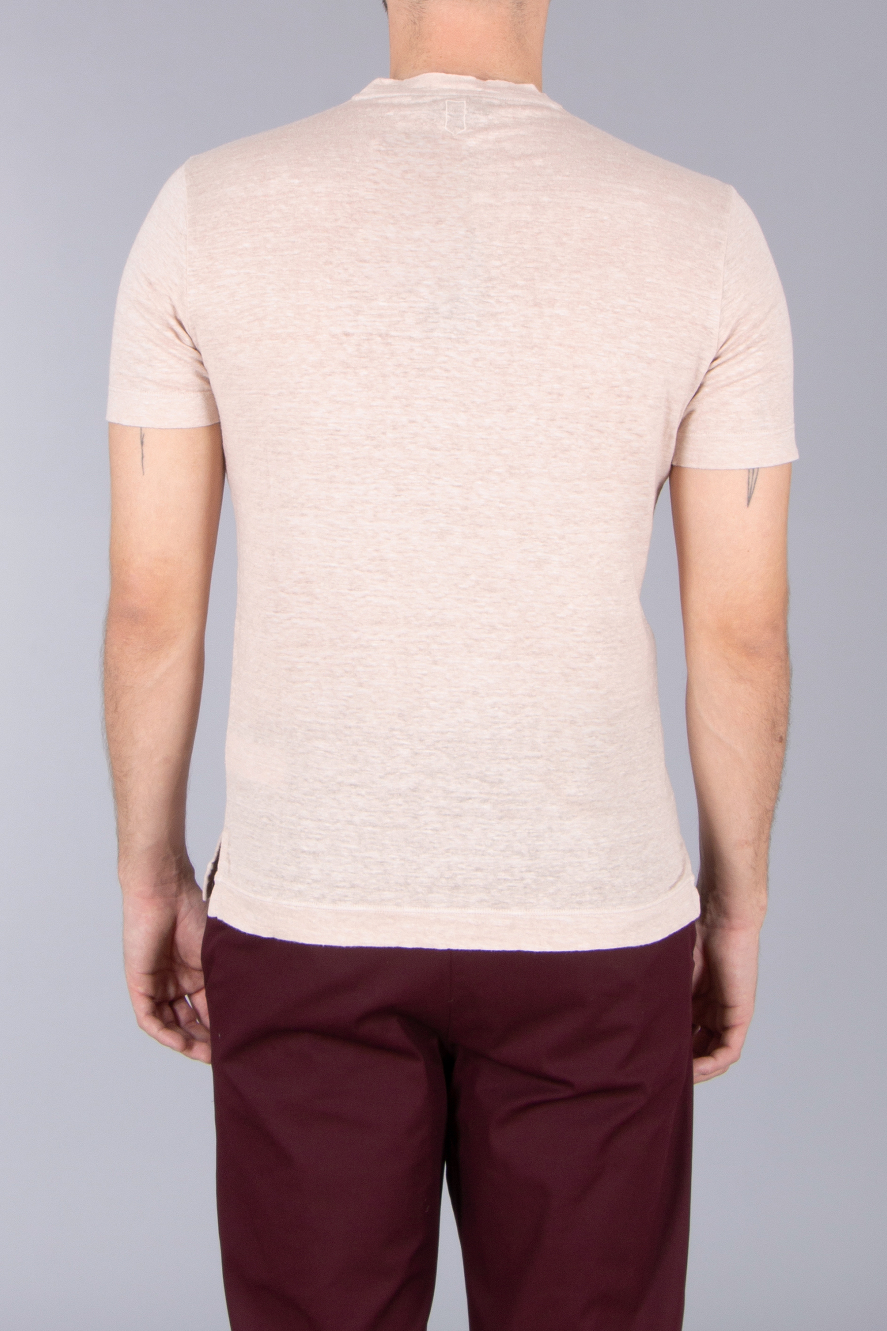 T-shirt, Leinen, Erwachsener, Mann, Person