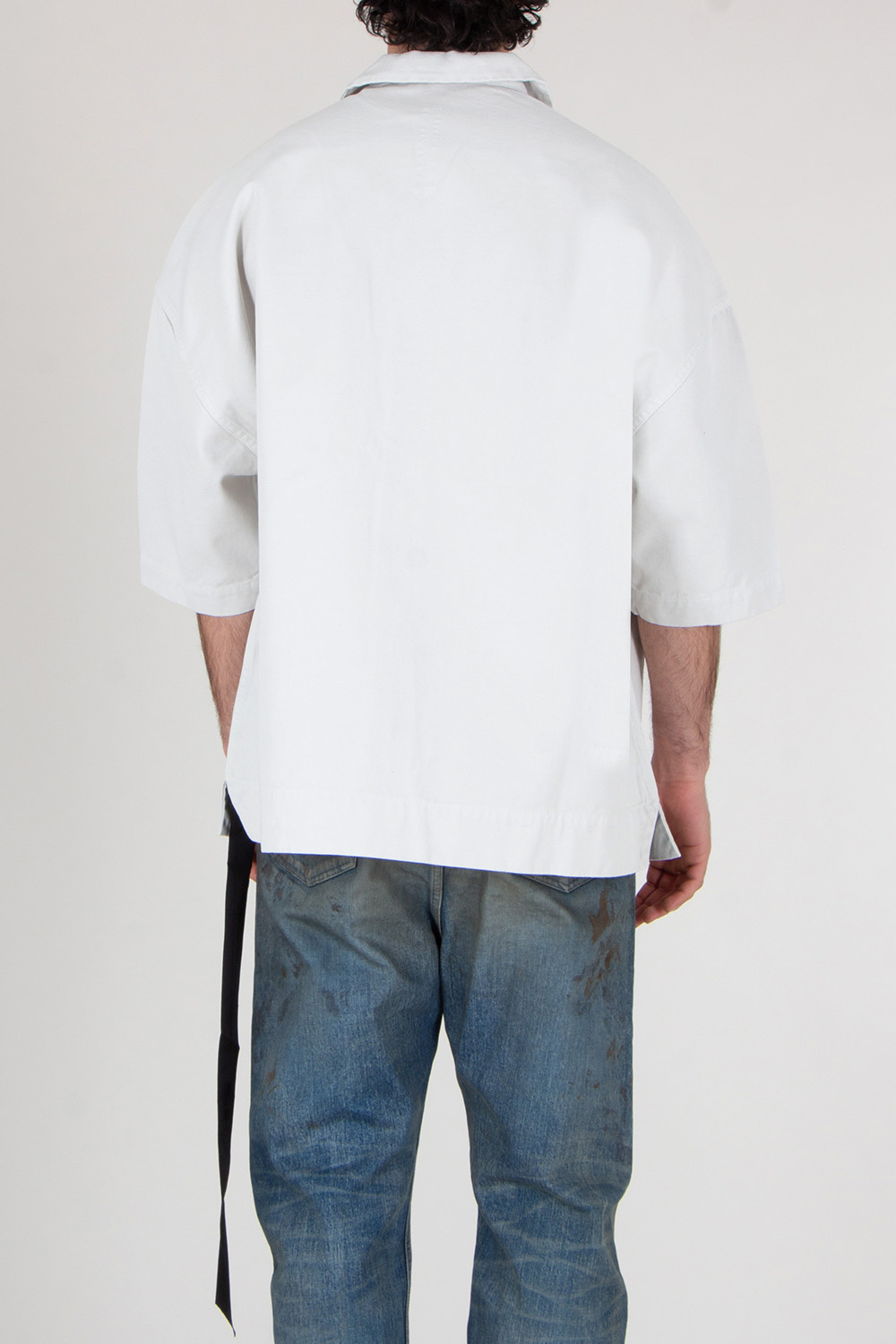 RICK OWENS DRKSHDW Oversized Organic Cotton Shirt Magnum Tommy
