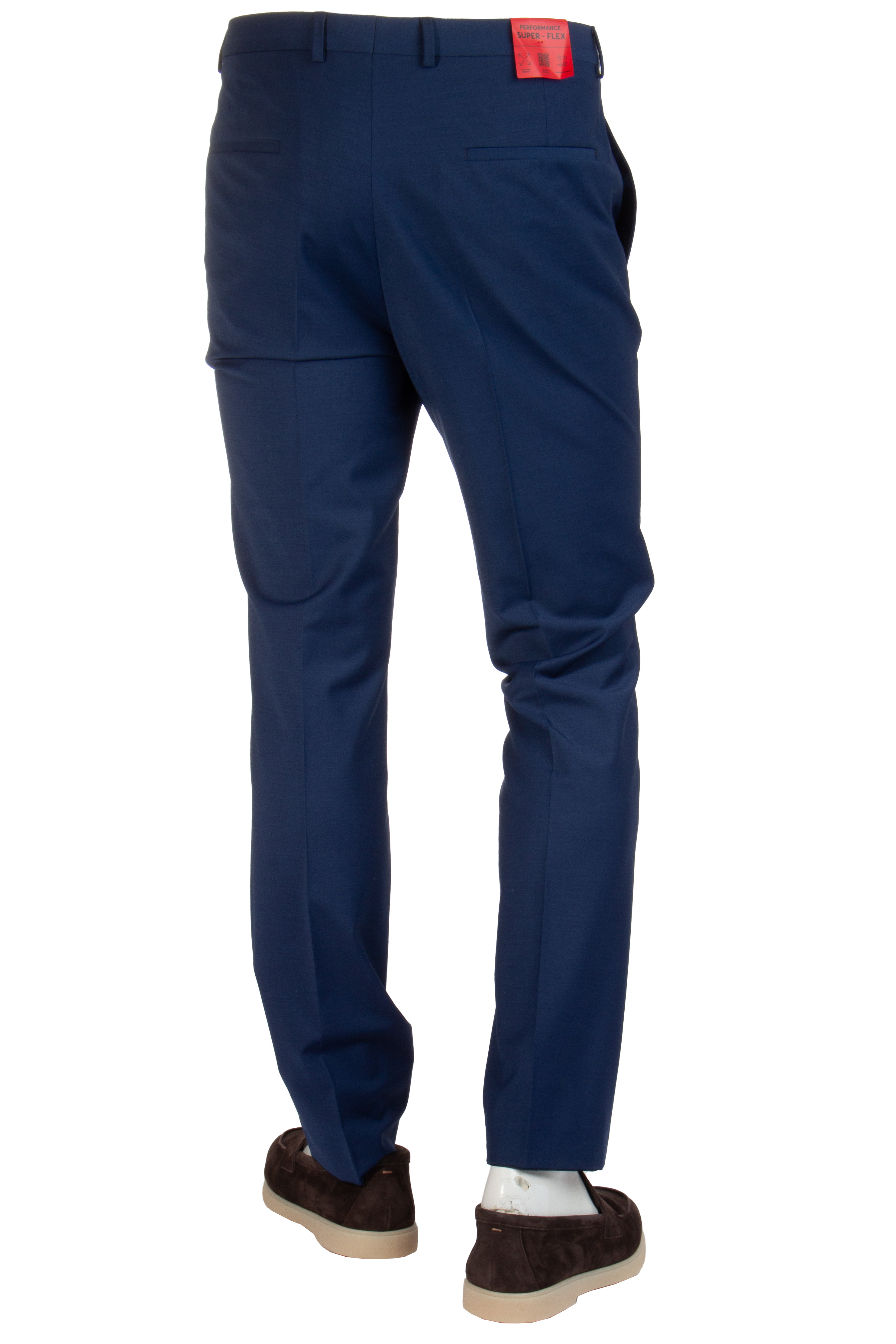 HUGO Extra Slim Fit Stretch Virgin Wool Blend Pants Hesten HUGO Extra Slim Fit Stretch Virgin Wool Blend Pants Hesten