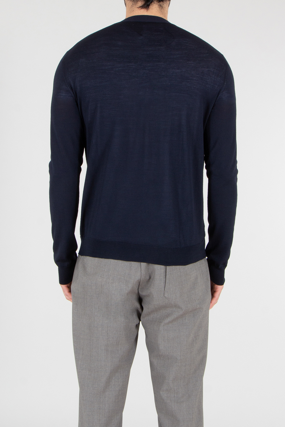 AIDA BARNI Regular Fit Wool Cardigan 