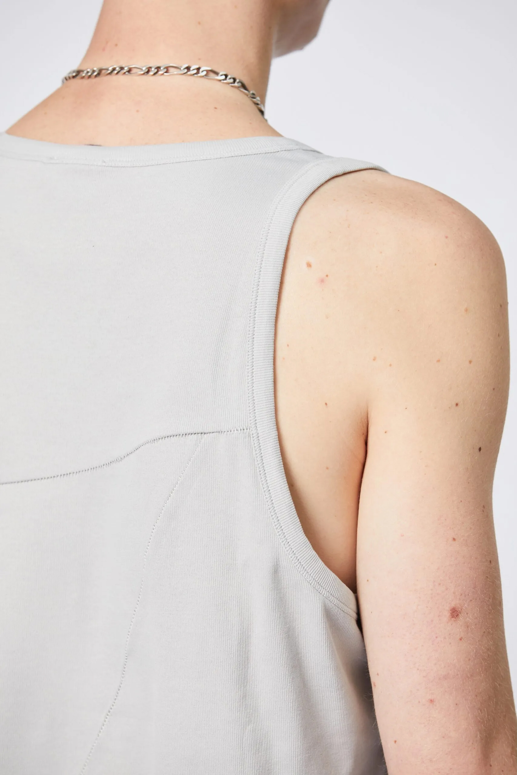 THOM KROM Fine Rib Cotton Stretch Tank Top THOM KROM Fine Rib Cotton Stretch Tank Top