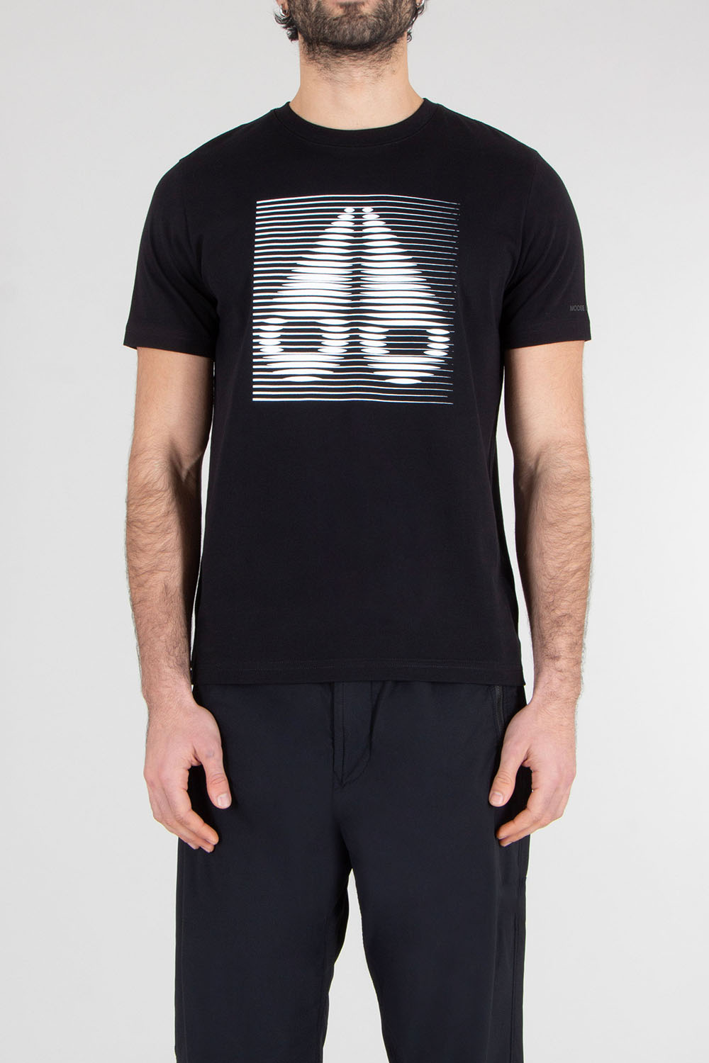 MOOSE KNUCKLES Regular Fit Logo Graphic Print Pima Cotton Jersey T-Shirt Raydaze