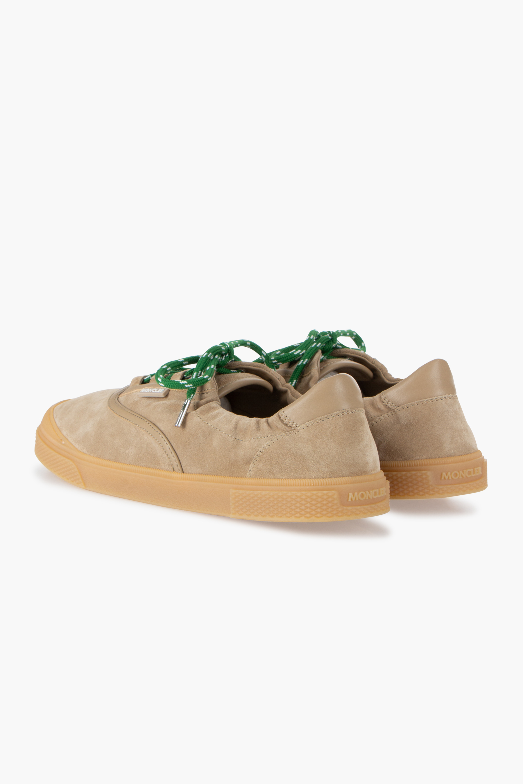 MONCLER Suede Leather Sneakers Vera Leisure