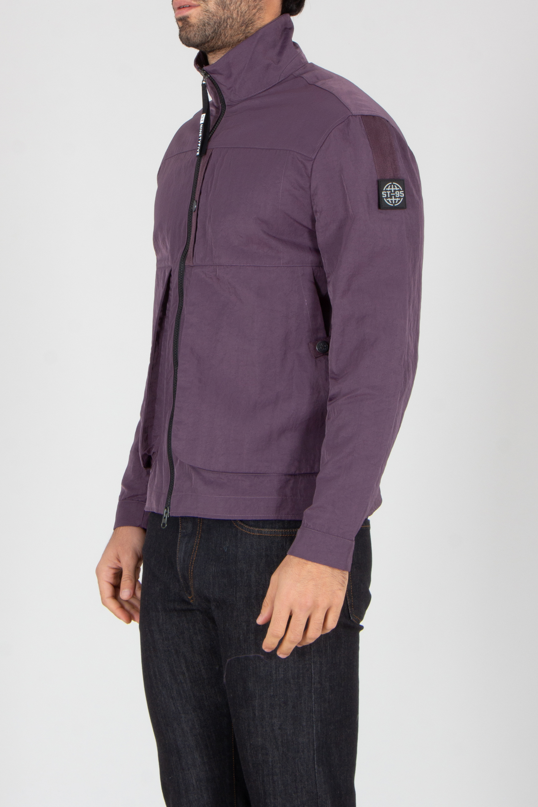 Mantel, Jacke, Fleece, Langer Ärmel, Jeans