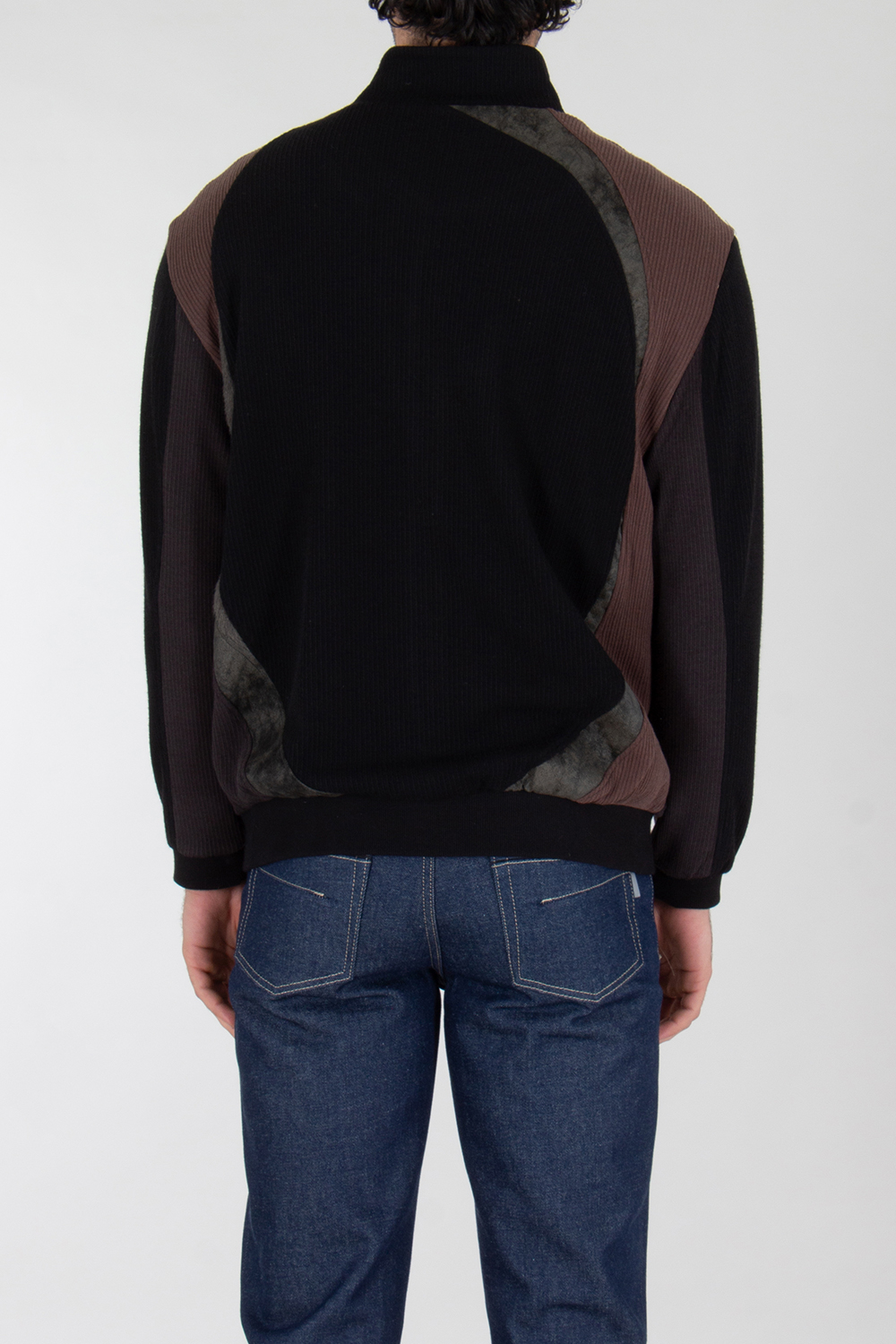 XLIM Regular Fit Paneled Cardigan  