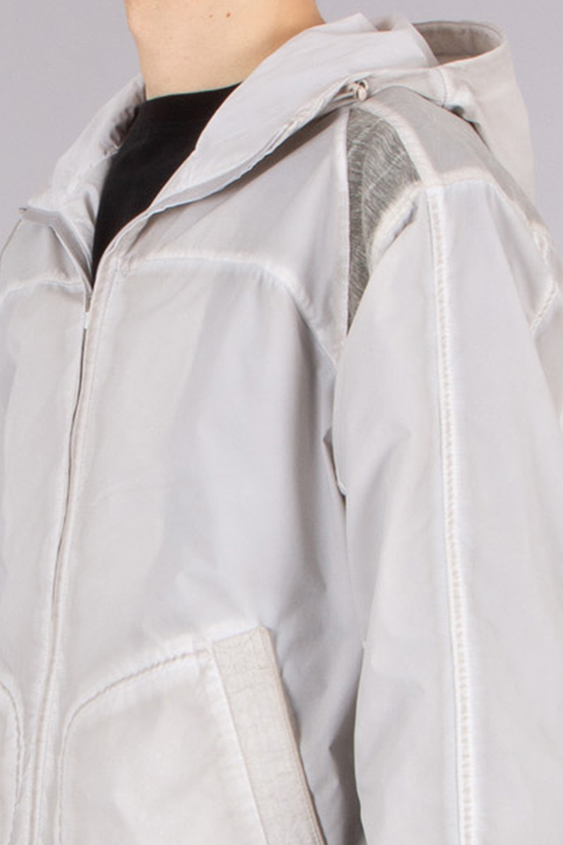 XLIM Regular Fit Garment Luna Dyed Technical Fabric Hooded Jacket XLIM Regular Fit Garment Luna Dyed Technical Fabric Hooded Jacket