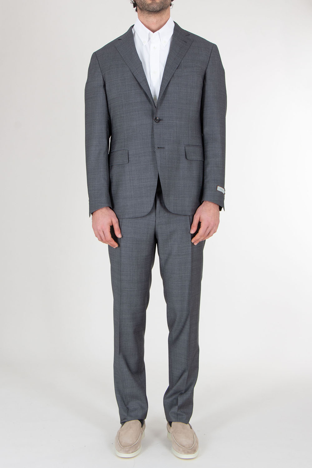 CANALI Regular Fit Wool Suit Kei