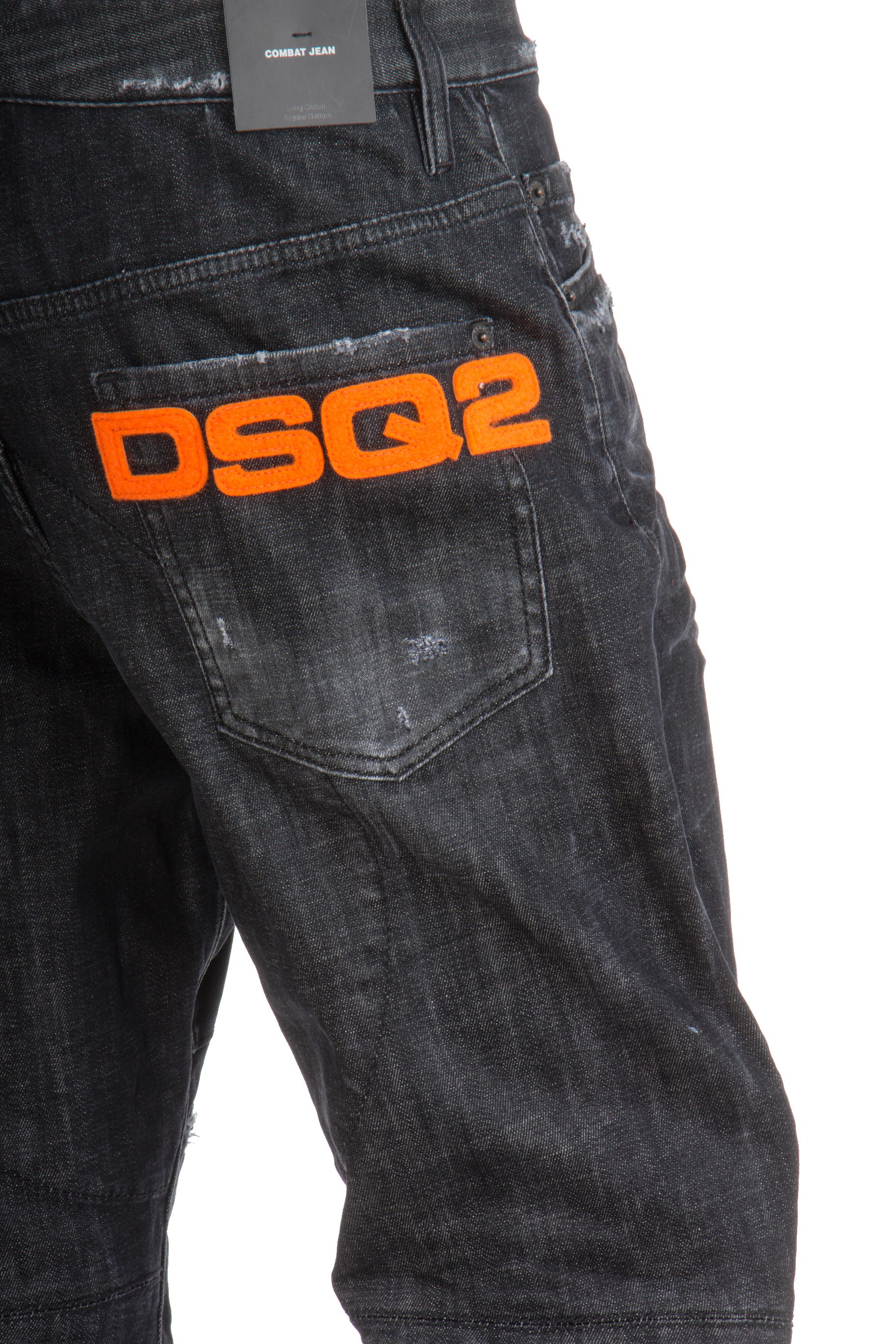 DSQUARED2 Neon Logo Combat Jeans | 48 | S74LB1028S30357900//48
