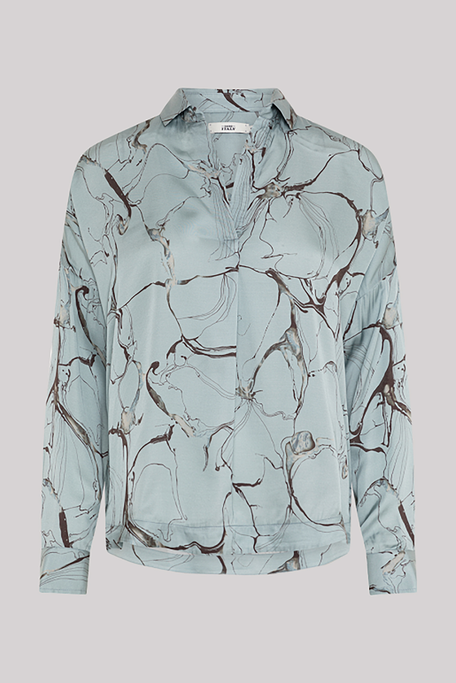 0039 ITALY Patterned Viscose Blouse Derry LA 0039 ITALY Patterned Viscose Blouse Derry LA