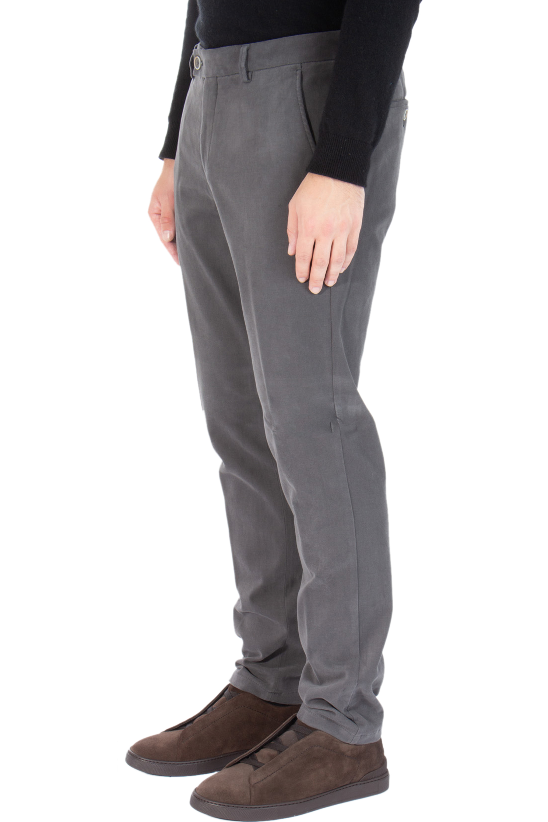 HILTL Soft Stretch Cotton Twill Chino Pants Trento