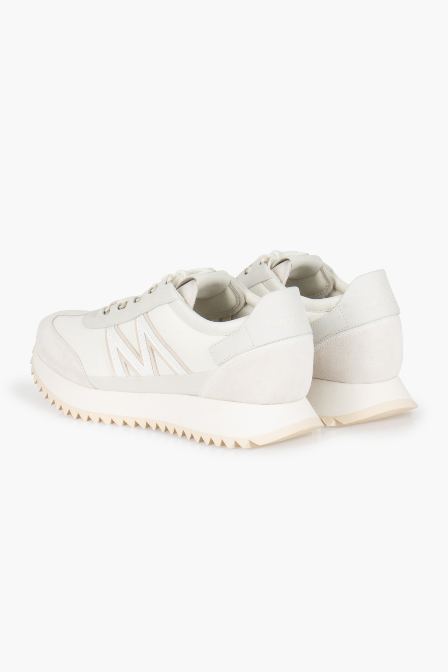 MONCLER Nylon, Suede & Nubuck Sneakers Pacey2 Bekleidung, Schuhwerk, Schuh, Sneaker