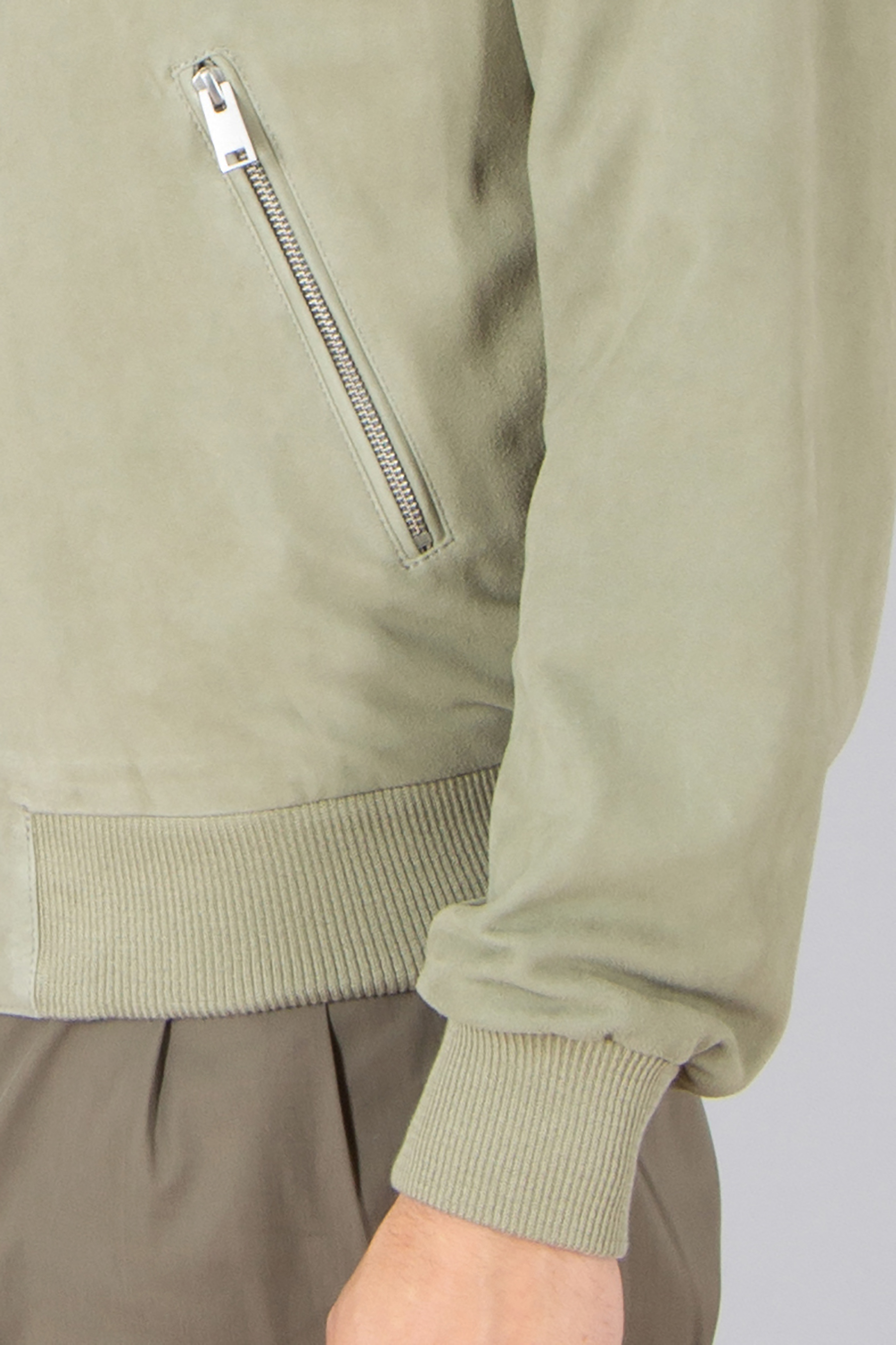 ARMA Goat Suede Bomber Jacket Didier ARMA Goat Suede Bomber Jacket Didier