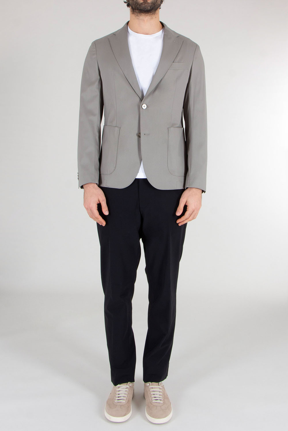 BOSS Slim Fit Virgin Wool-Nylon Stretch Jacket C-Hanry