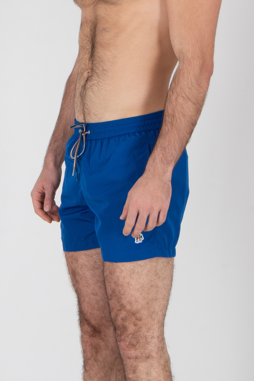 PAUL SMITH Classic Fit Zebra Logo Recycled Polyester Swim Shorts