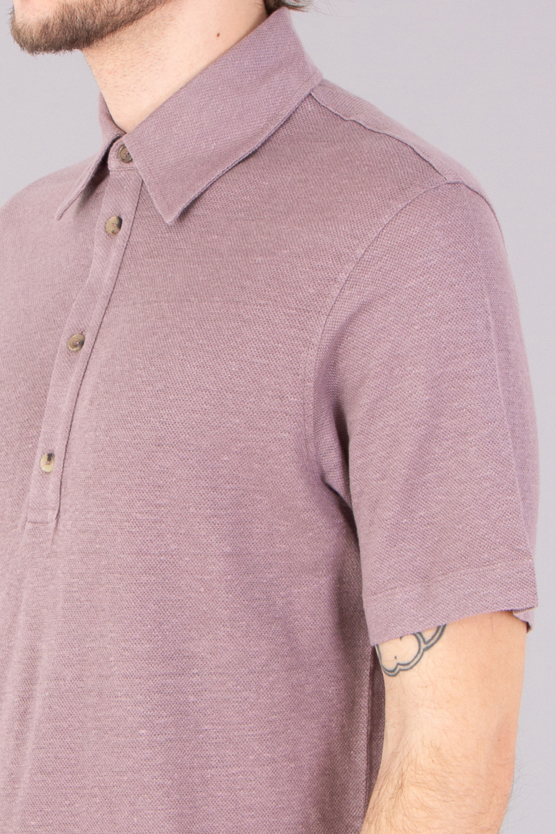 PAUL SMITH Regular Fit Linen Piqué Polo Shirt PAUL SMITH Regular Fit Linen Piqué Polo Shirt