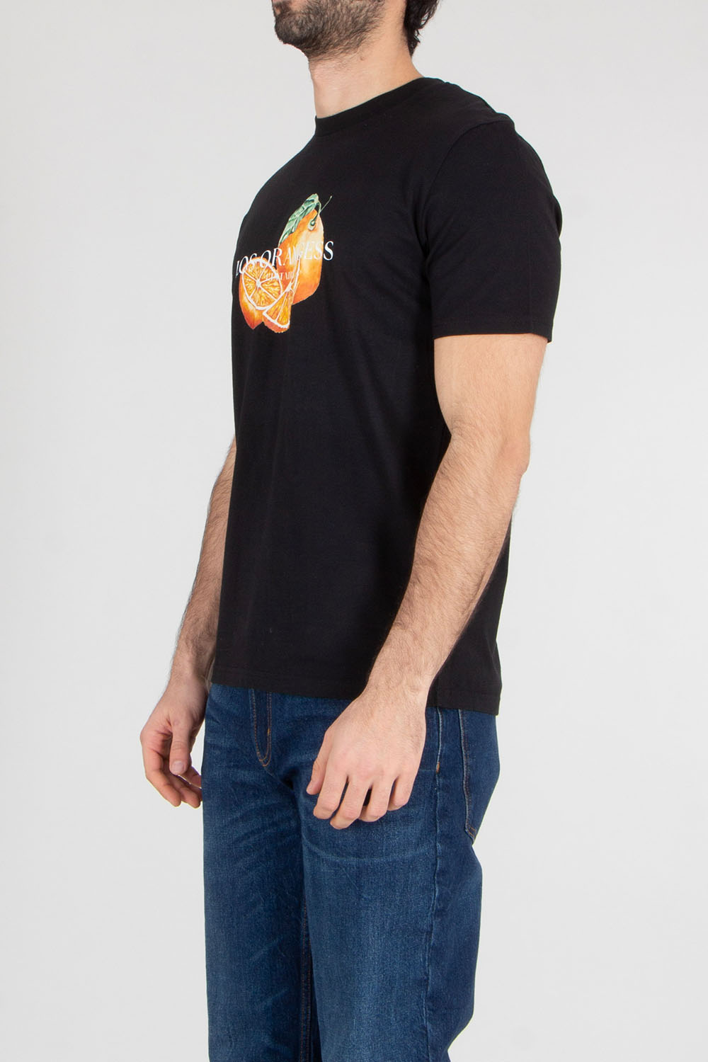 ELITÈ Regular Fit Oranges Graphic Print Cotton Jersey T-Shirt