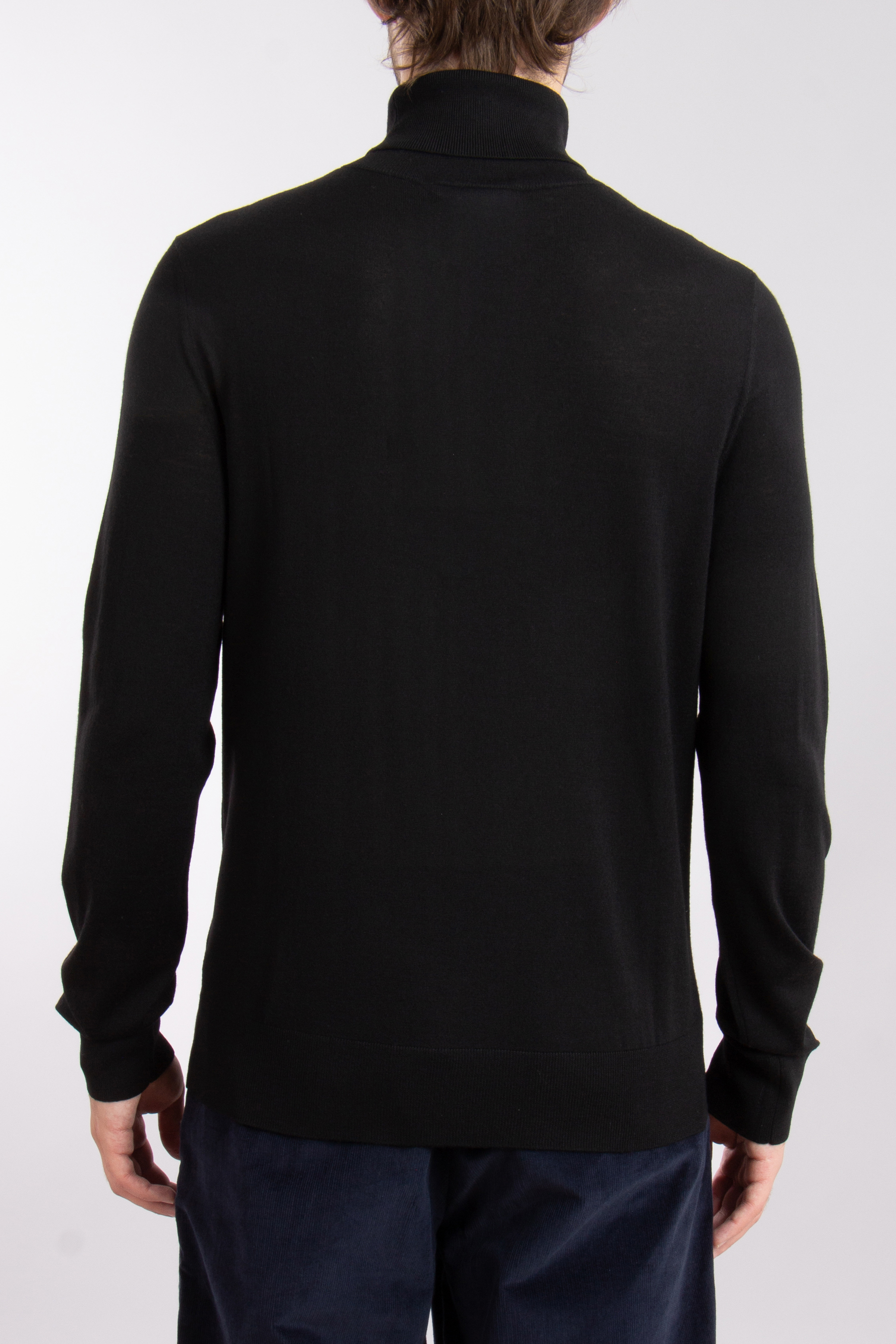 DSQUARED2 Embroidered Virgin Wool Turtleneck Sweater DSQUARED2 Embroidered Virgin Wool Turtleneck Sweater
