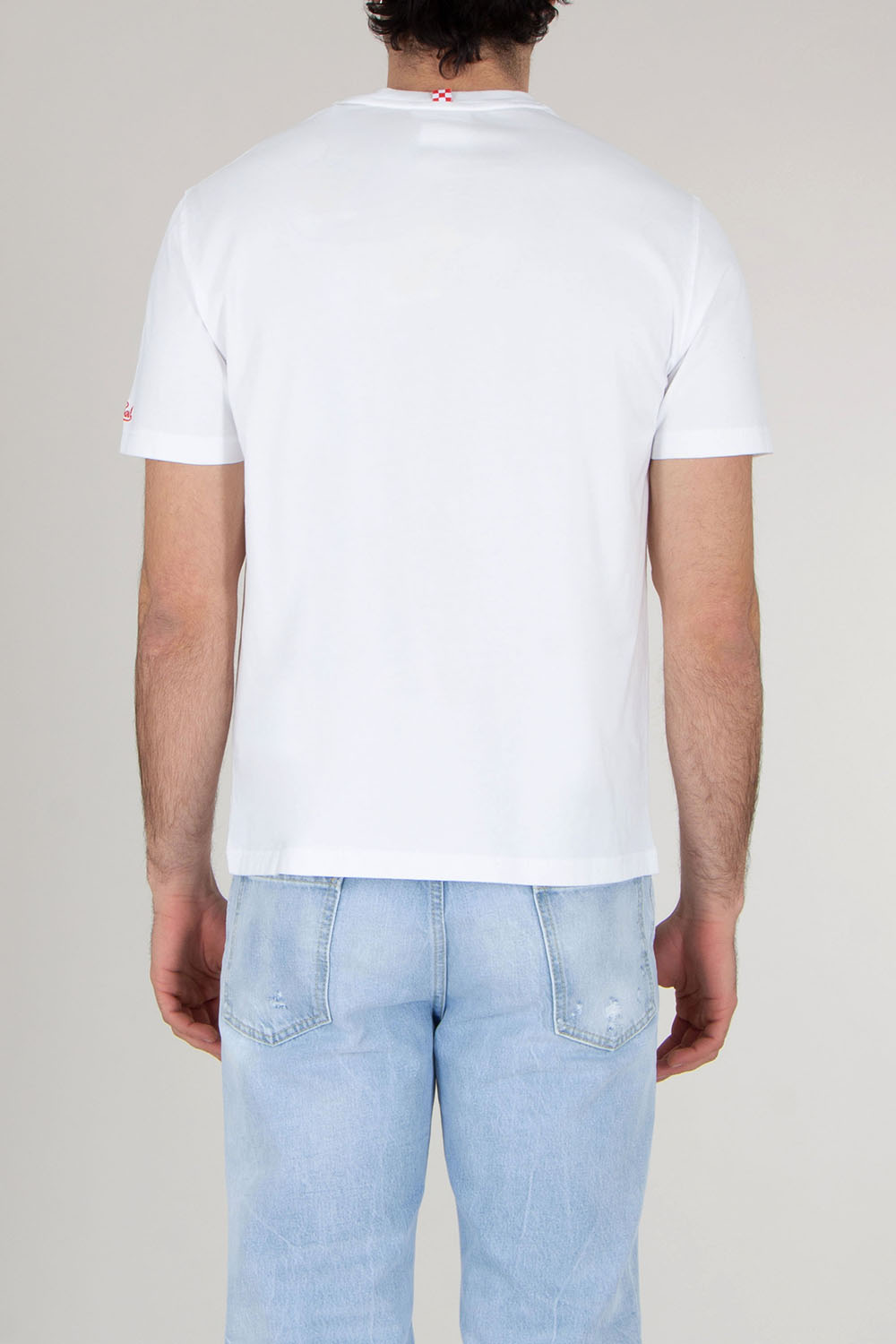 MC 2 SAINT BARTH Regular Fit Short Sleeve Printed and embroidered T-Shirt Port Of Snoopy Star Chef 