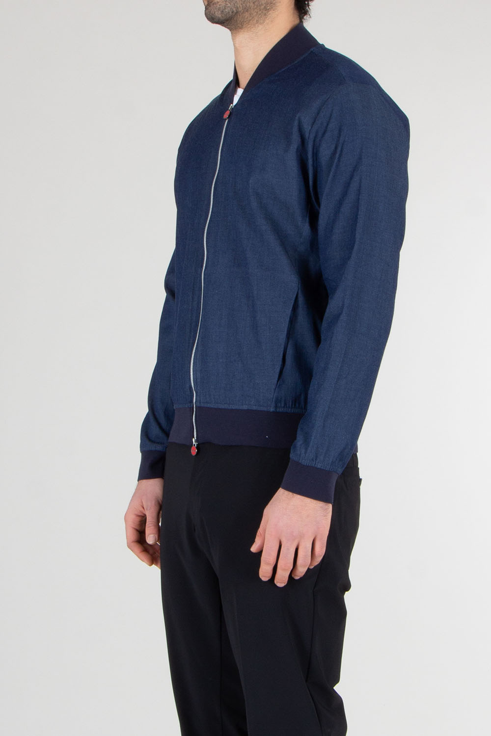 KITON Regular Fit Cotton Stretch Sport Jacket