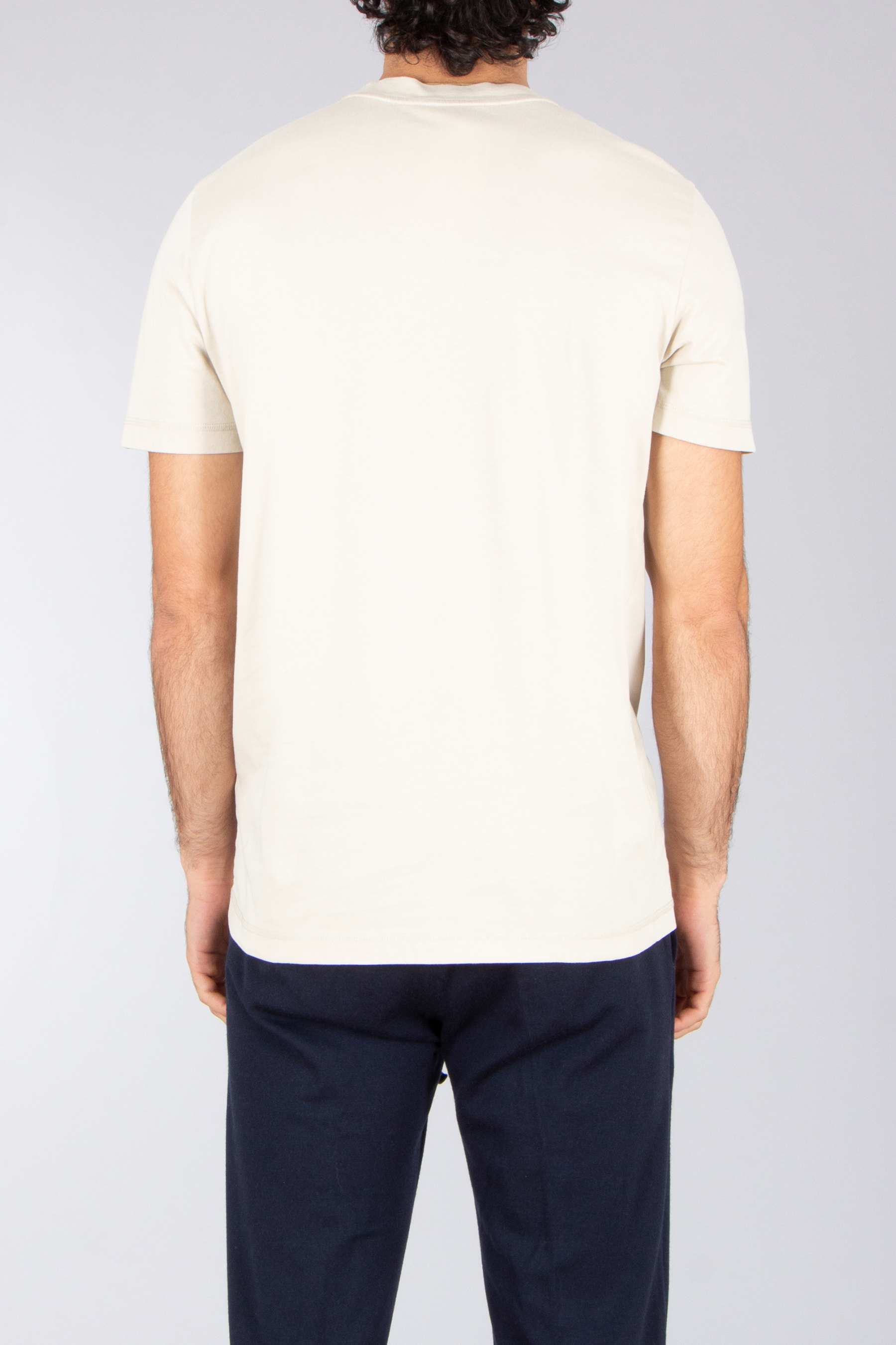 MONCLER Regular Fit Organic Cotton Jersey T-Shirt T-shirt, Erwachsener, Männlich, Mann, Person