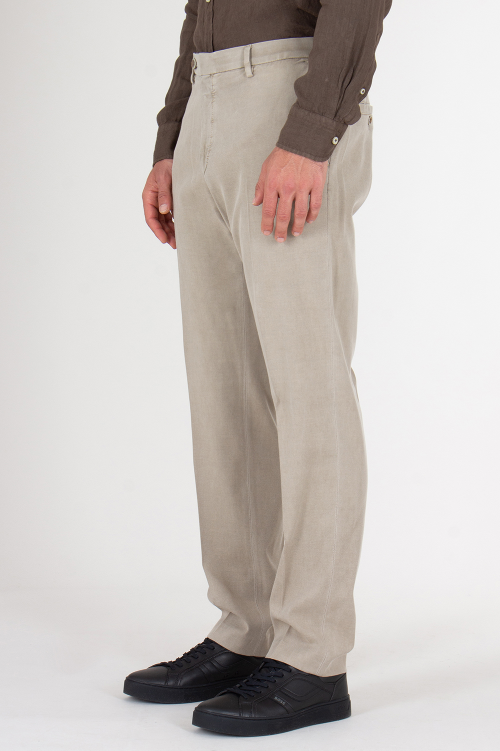 GTA Slim Fit Worn Effect Trousers Daniel