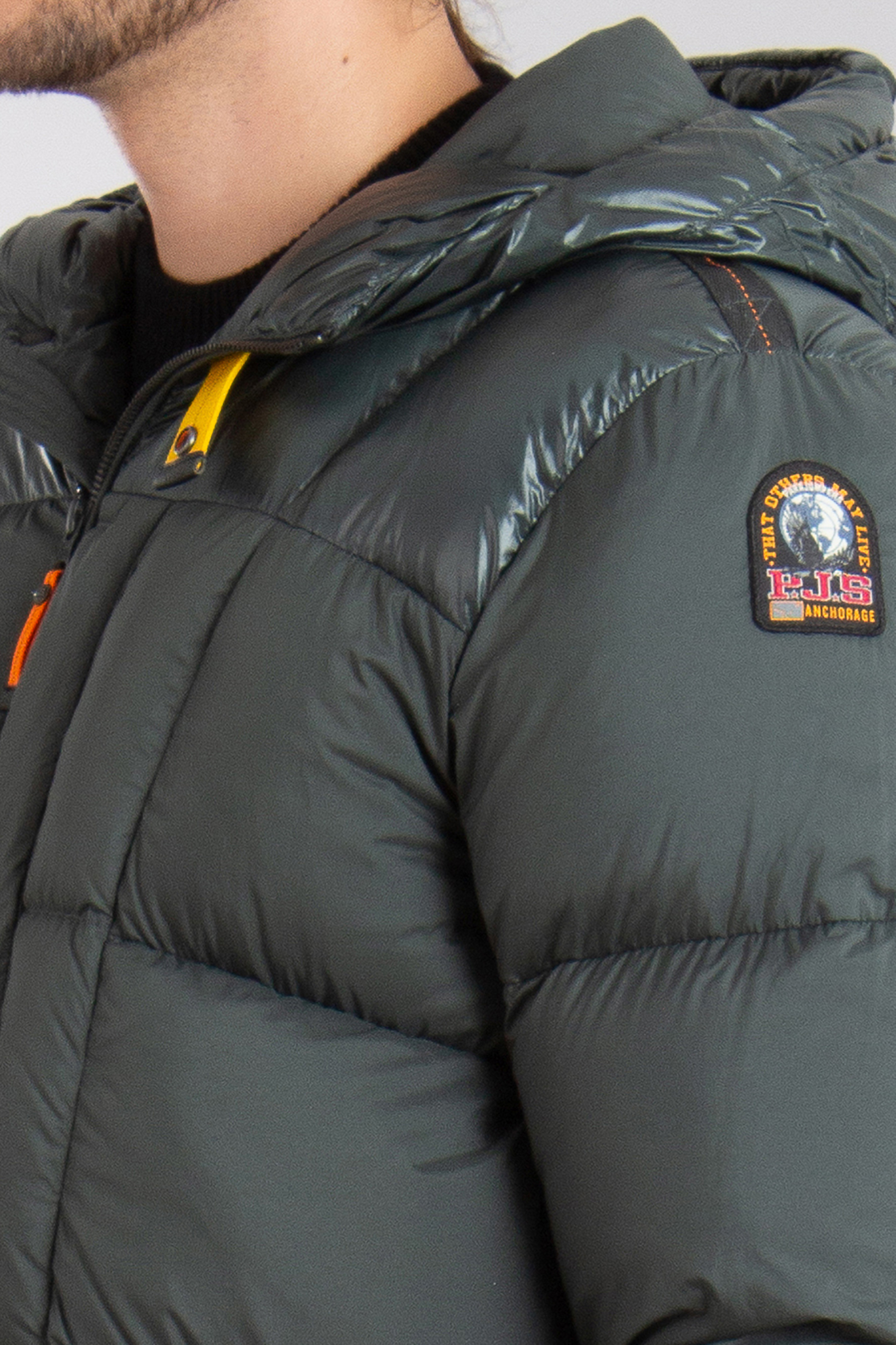 PARAJUMPERS Nylon Hooded Down Jacket Sento PARAJUMPERS Nylon Hooded Down Jacket Sento