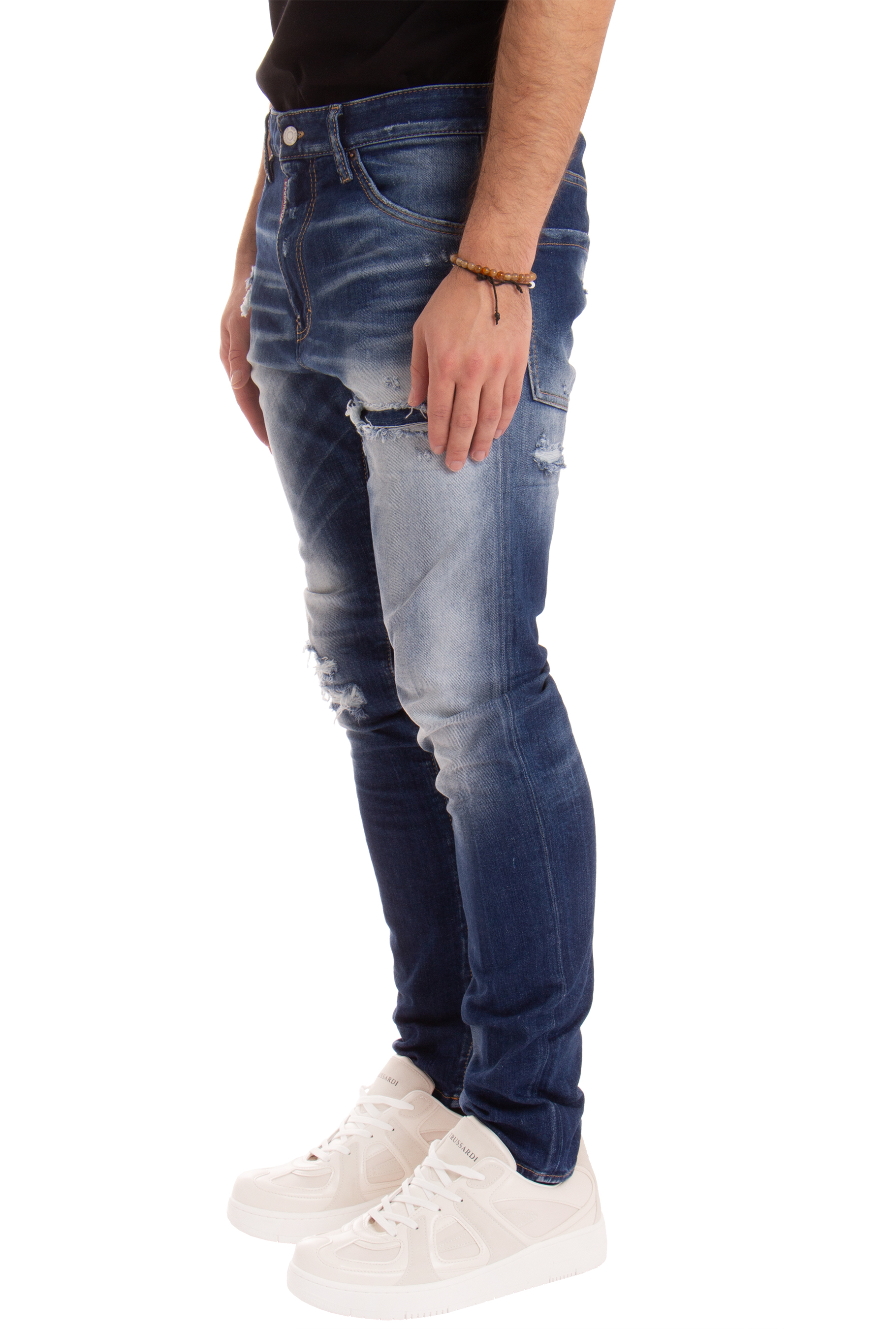 DSQUARED2 Ripped Used Wash Cool Guy Jeans DSQUARED2 Ripped Used Wash Cool Guy Jeans